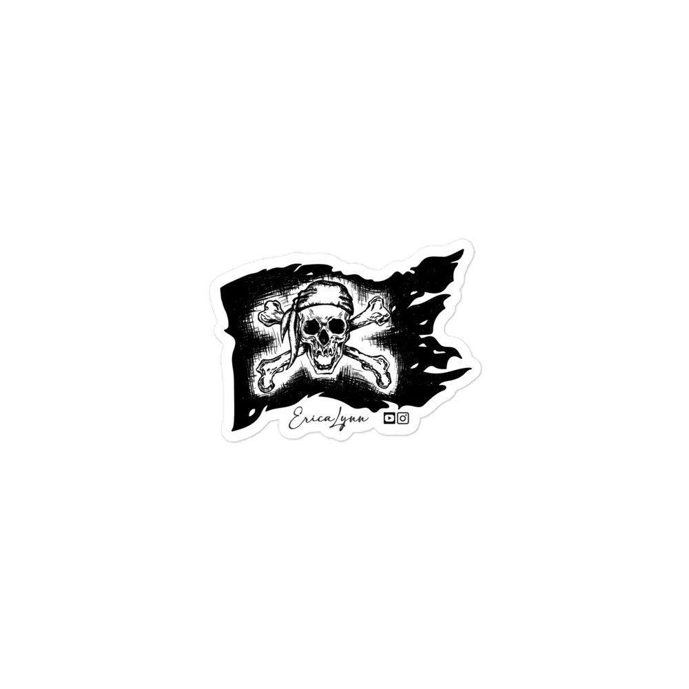 Pirate Flag Magnet product image (2)