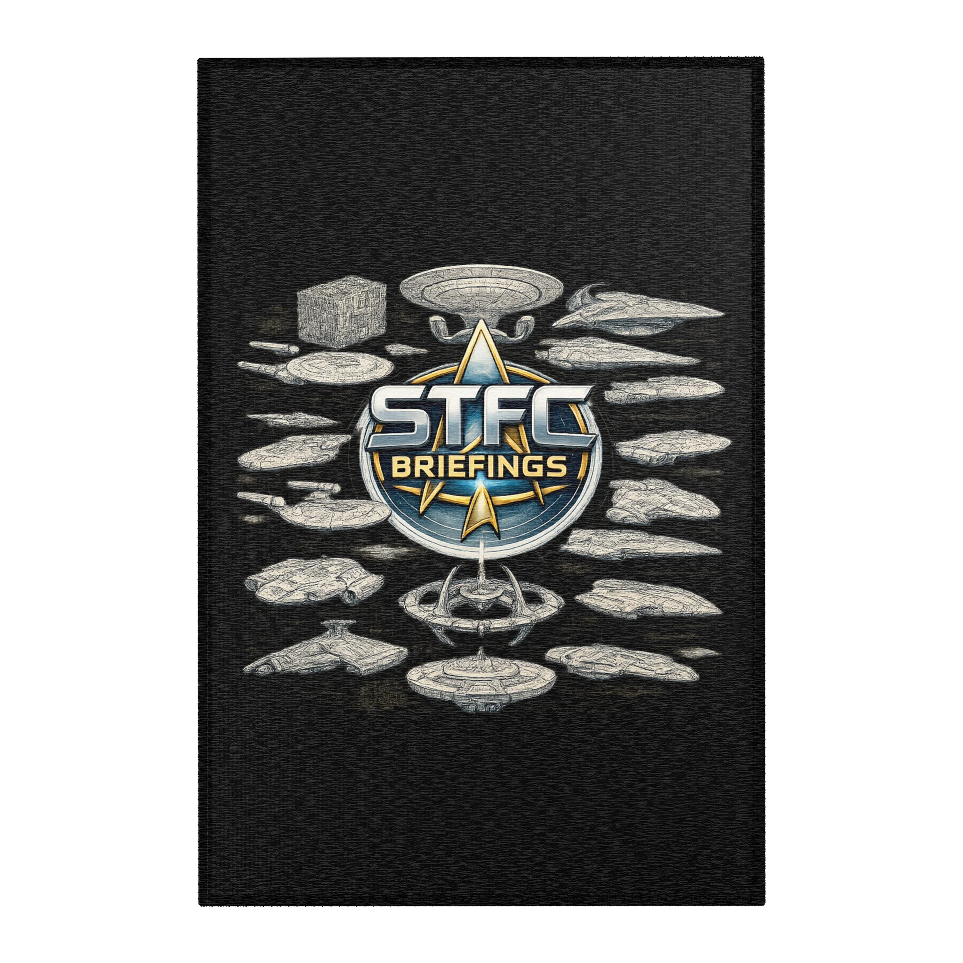 STFC Briefings All The Ships Collection Area Rug product image (1)