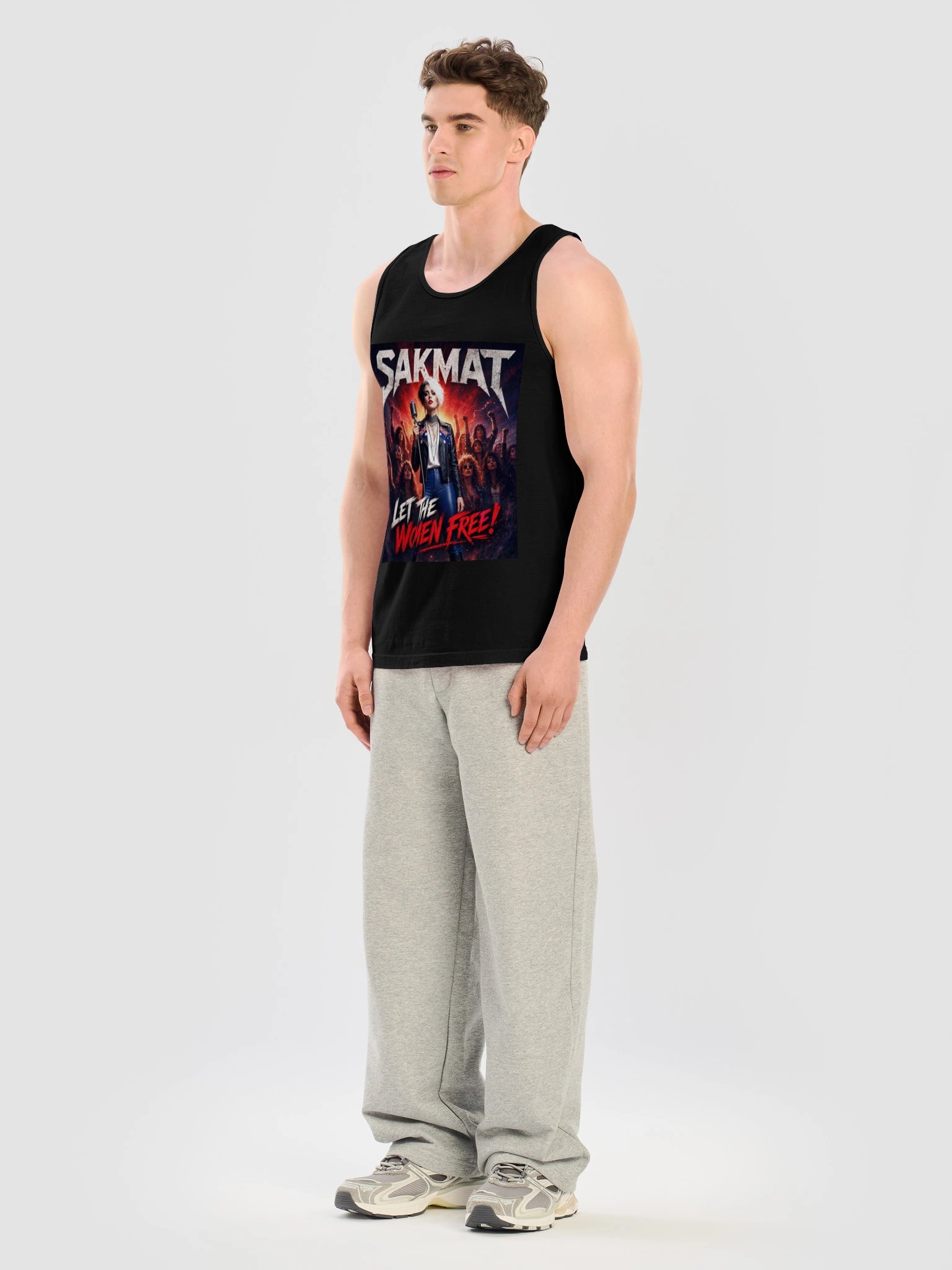 Let the Women Free Protest Graphic Tank product image (5)