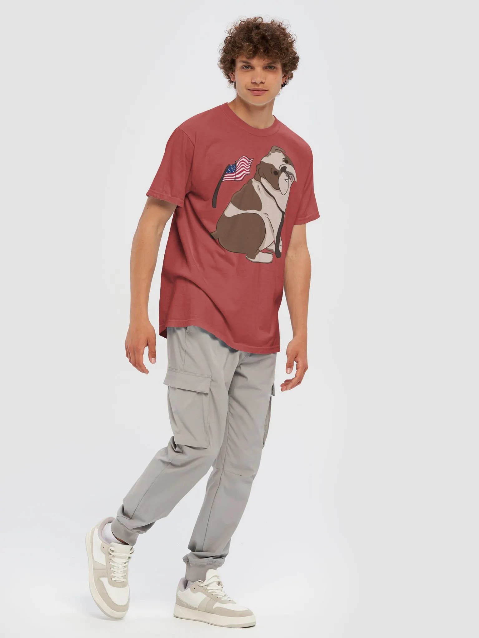 Patriotic Bulldog T-Shirt product image (7)