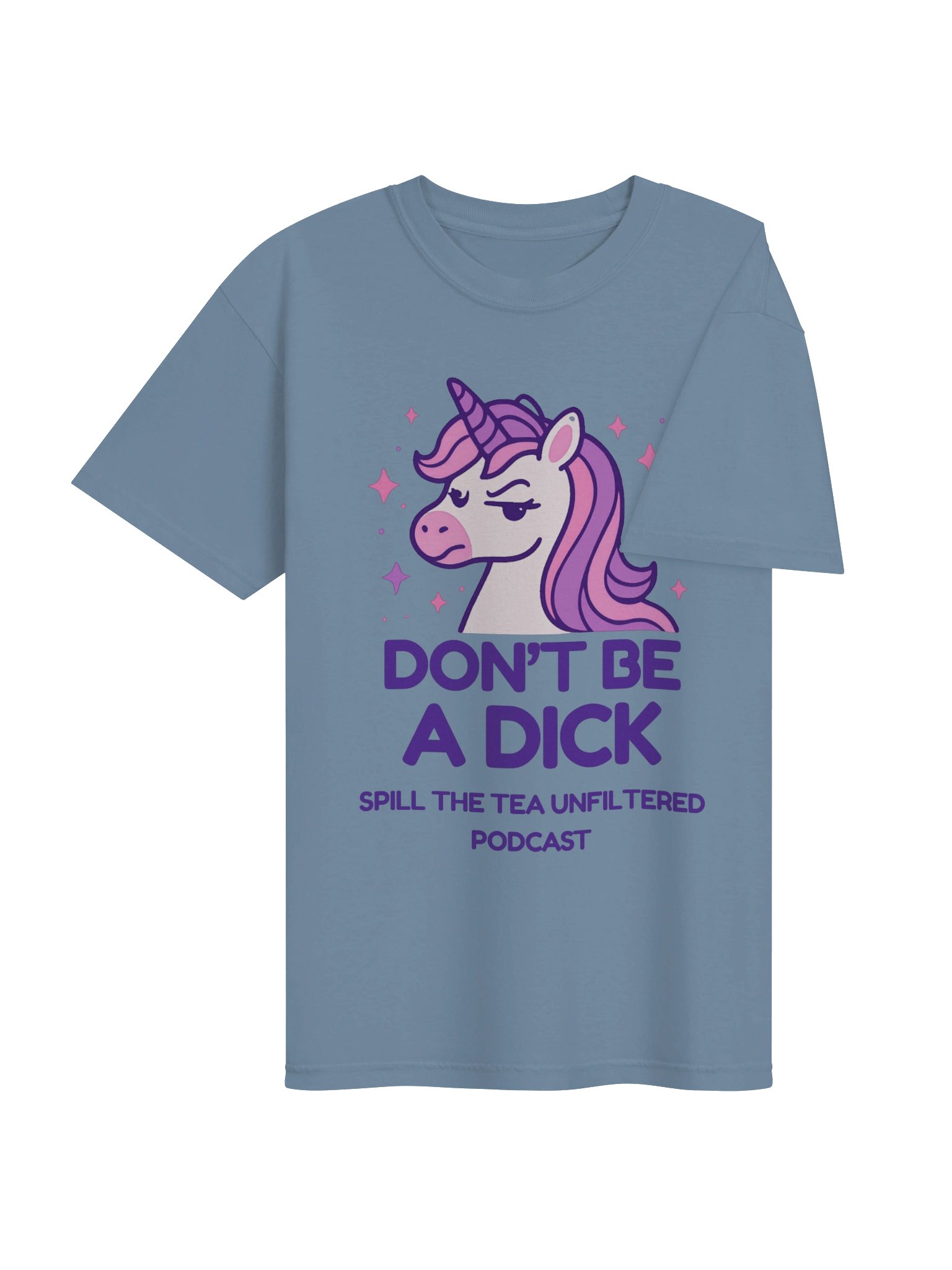 Sassy Unicorn "DONT BE A DICK" Tee product image (4)