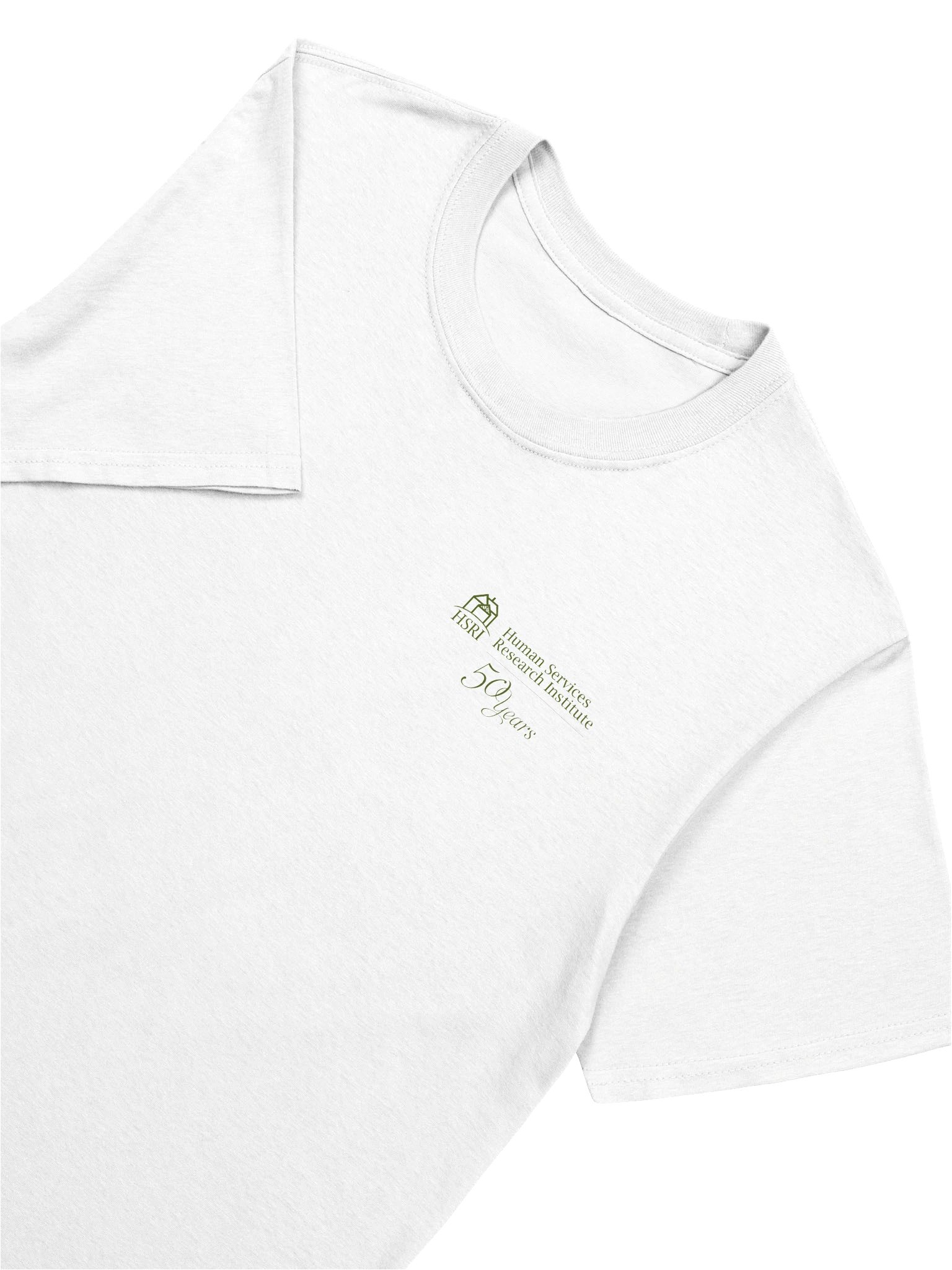 HSRI 50th Anniversary Crewneck Soft-Style T-Shirt - White product image (7)
