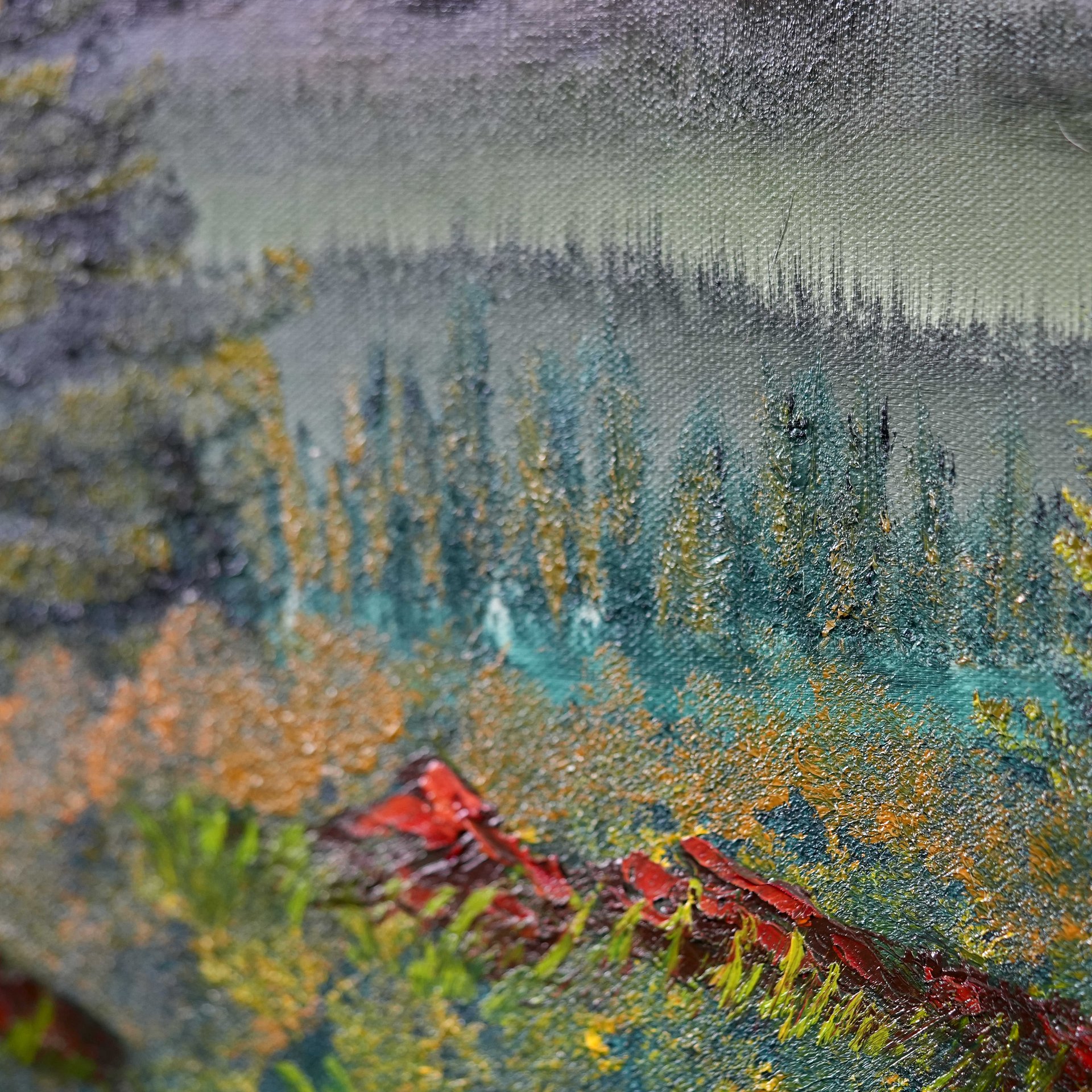 The Fallstreak Mountain (Original) 18x24 Canvas product image (4)