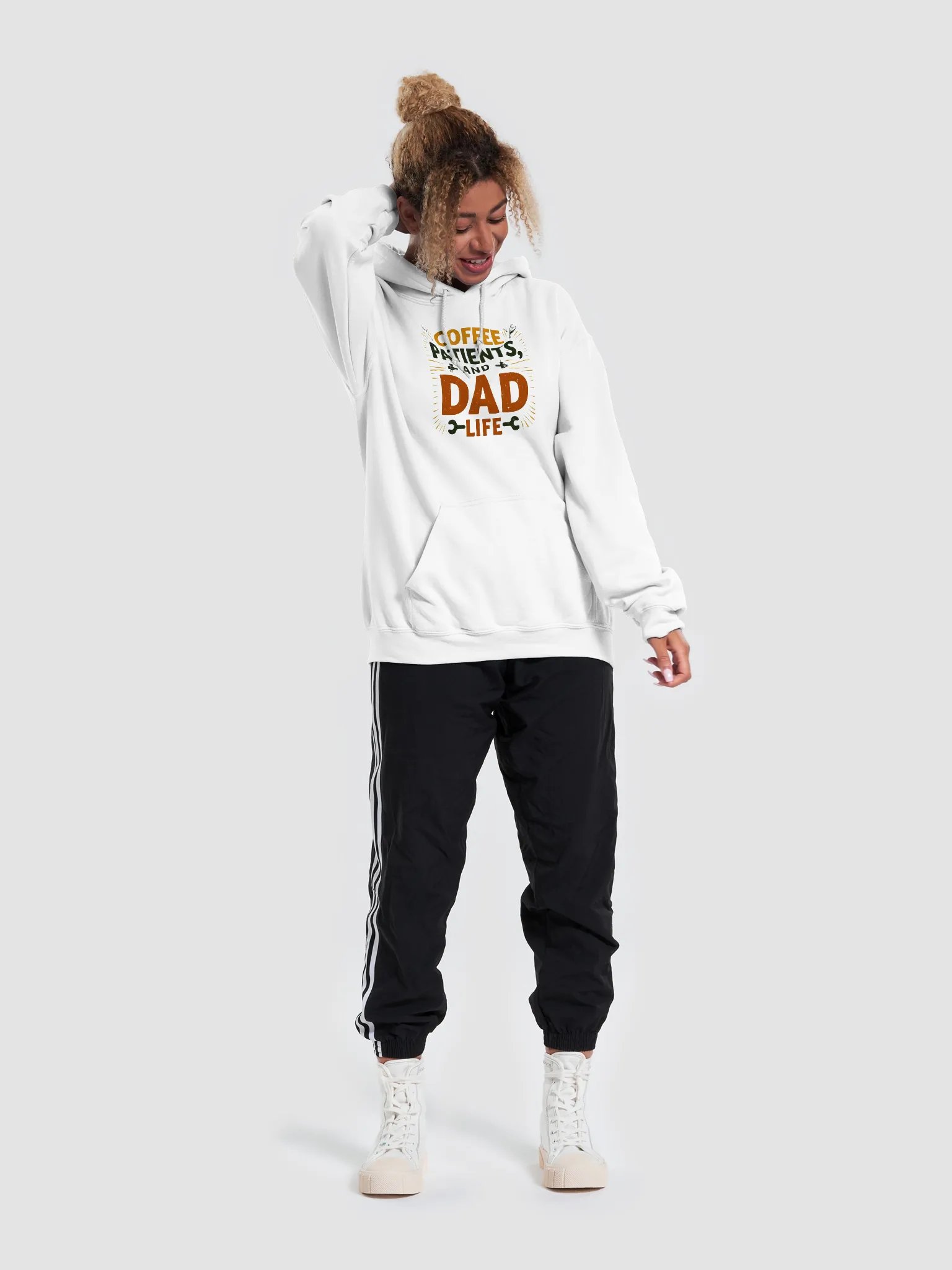 coffee, patients, and Dad Life Hoodie product image (52)