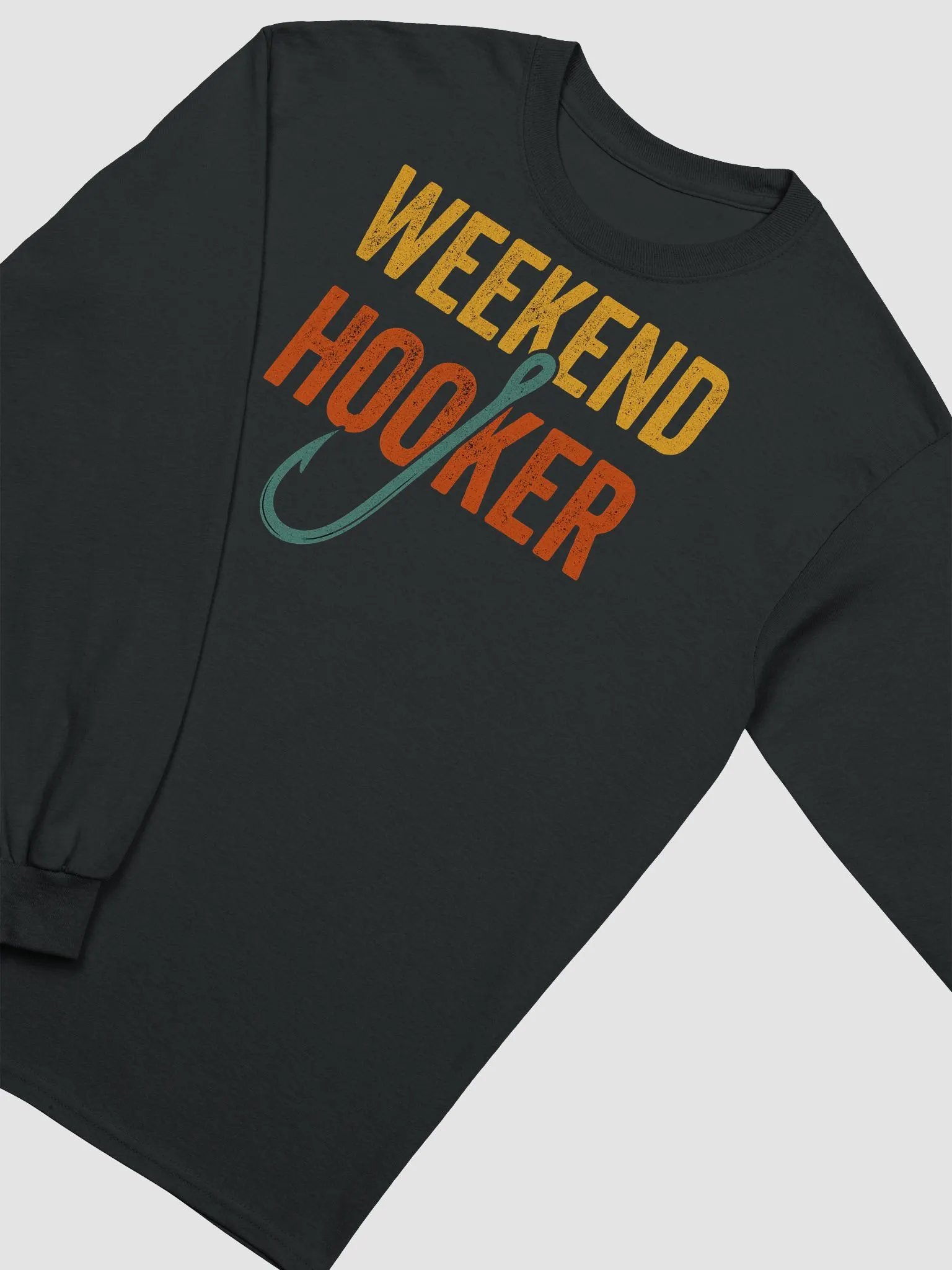 Weekend Hooker - Reel Fun Long Sleeve Tee for Fishing Enthusiasts product image (17)
