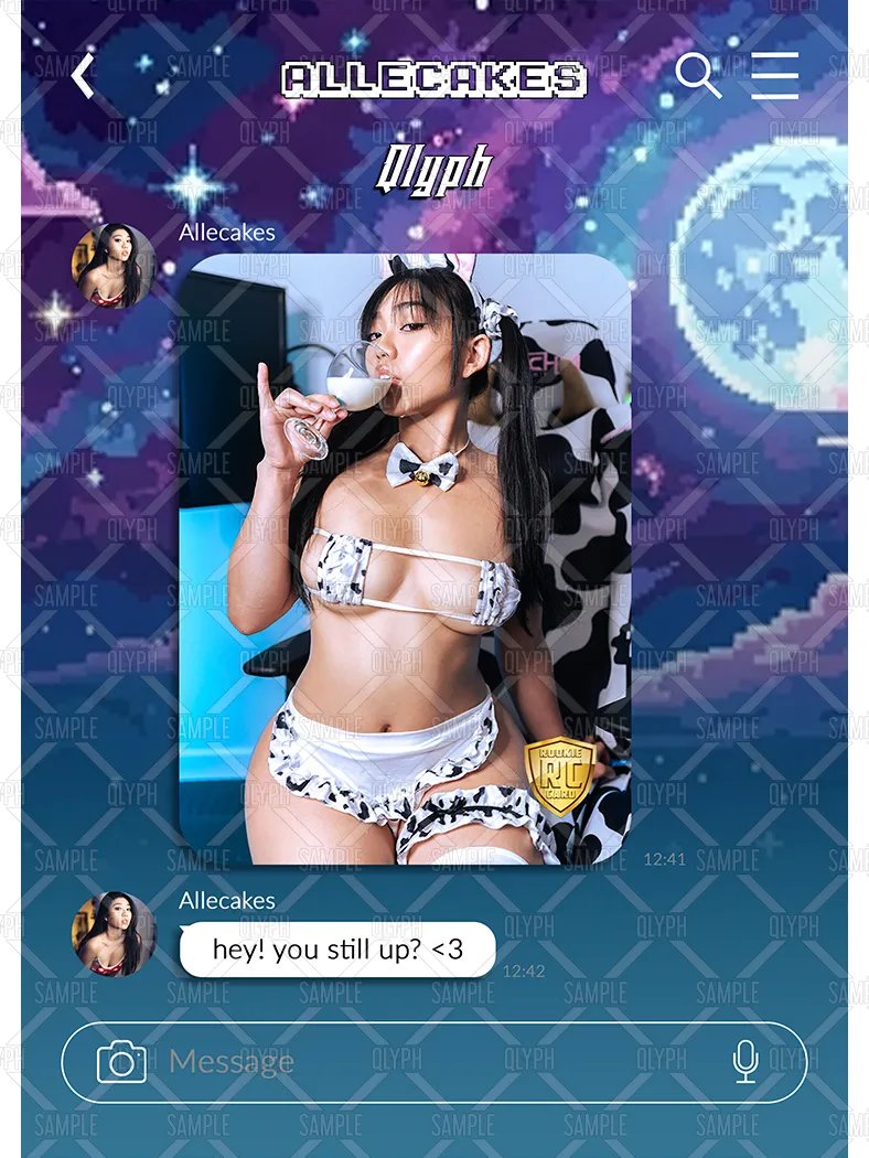 Qlyph Trading Cards S2 DROP 1: Allecakes product image (11)