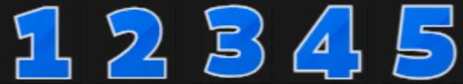Blue Word Expression Emojis product image (3)