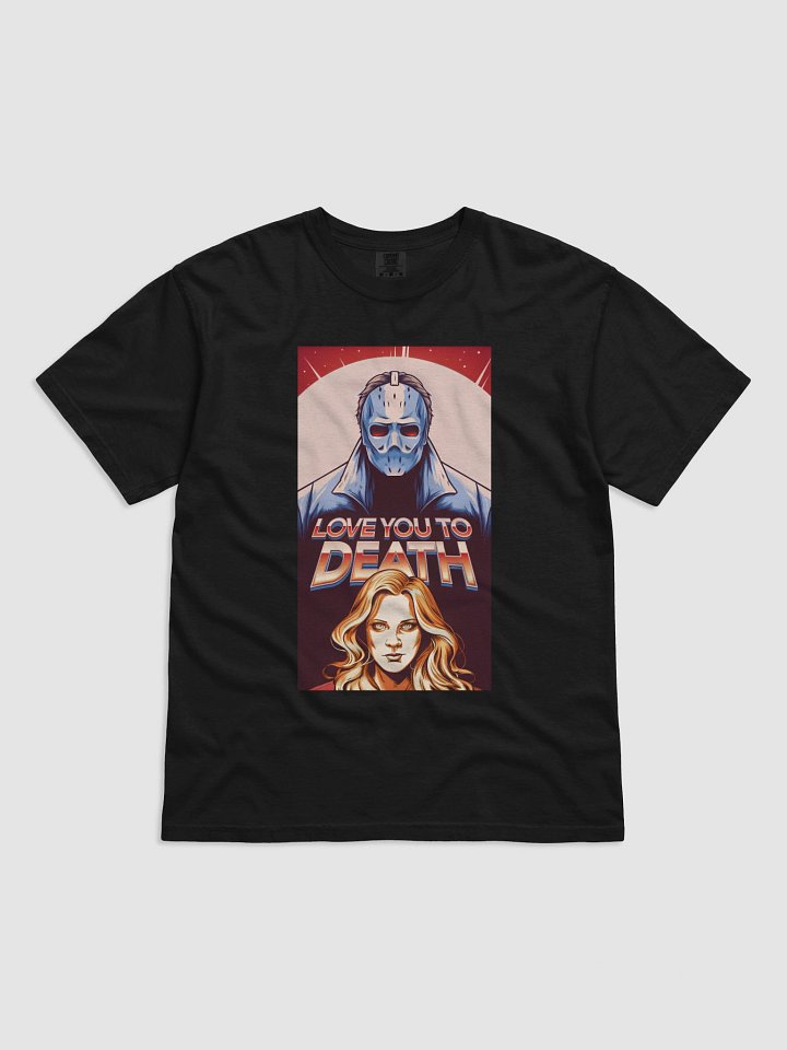 Love You to Death – 80s Slasher Romance T-Shirt product image (4)