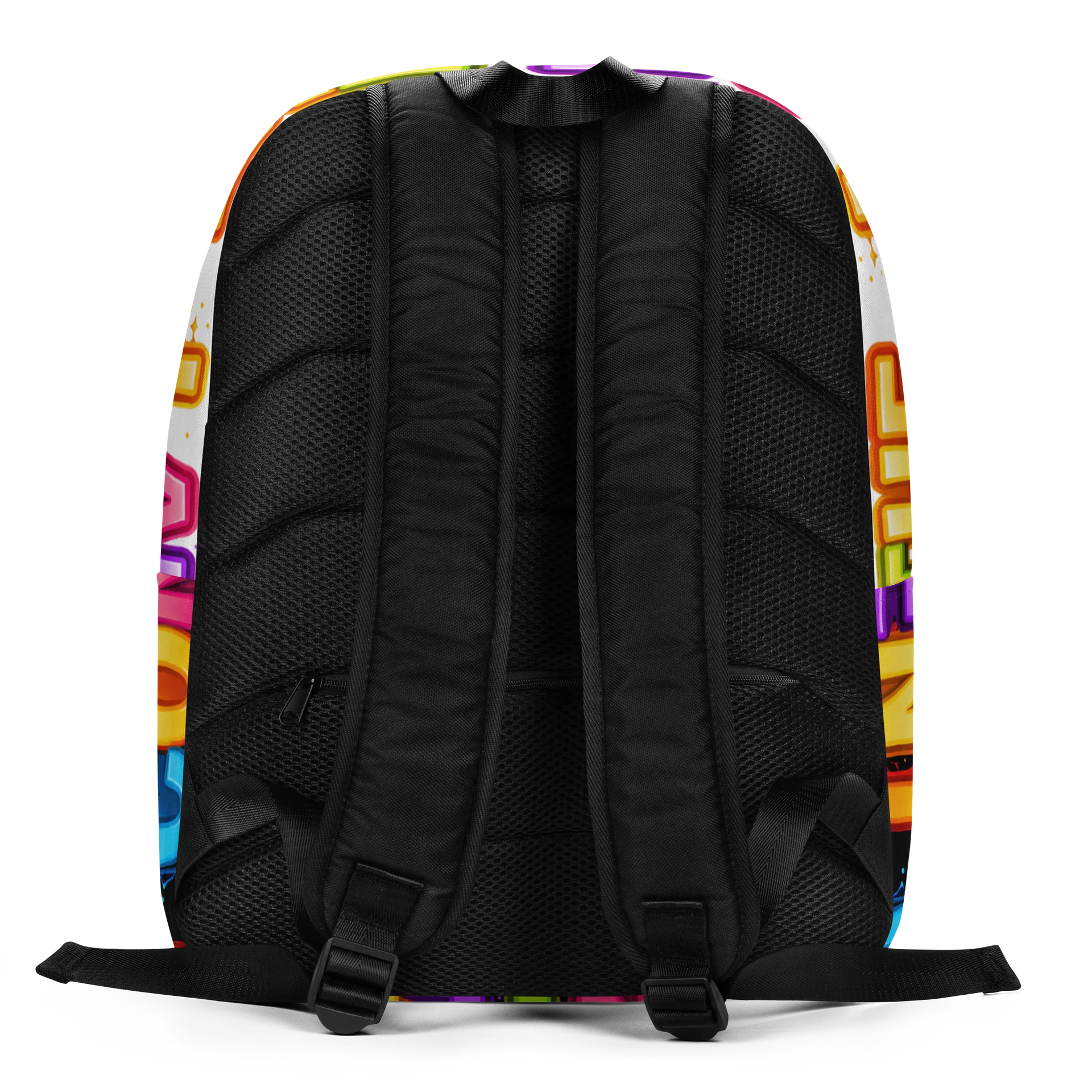 Rainbow Content Heart Backpack product image (5)