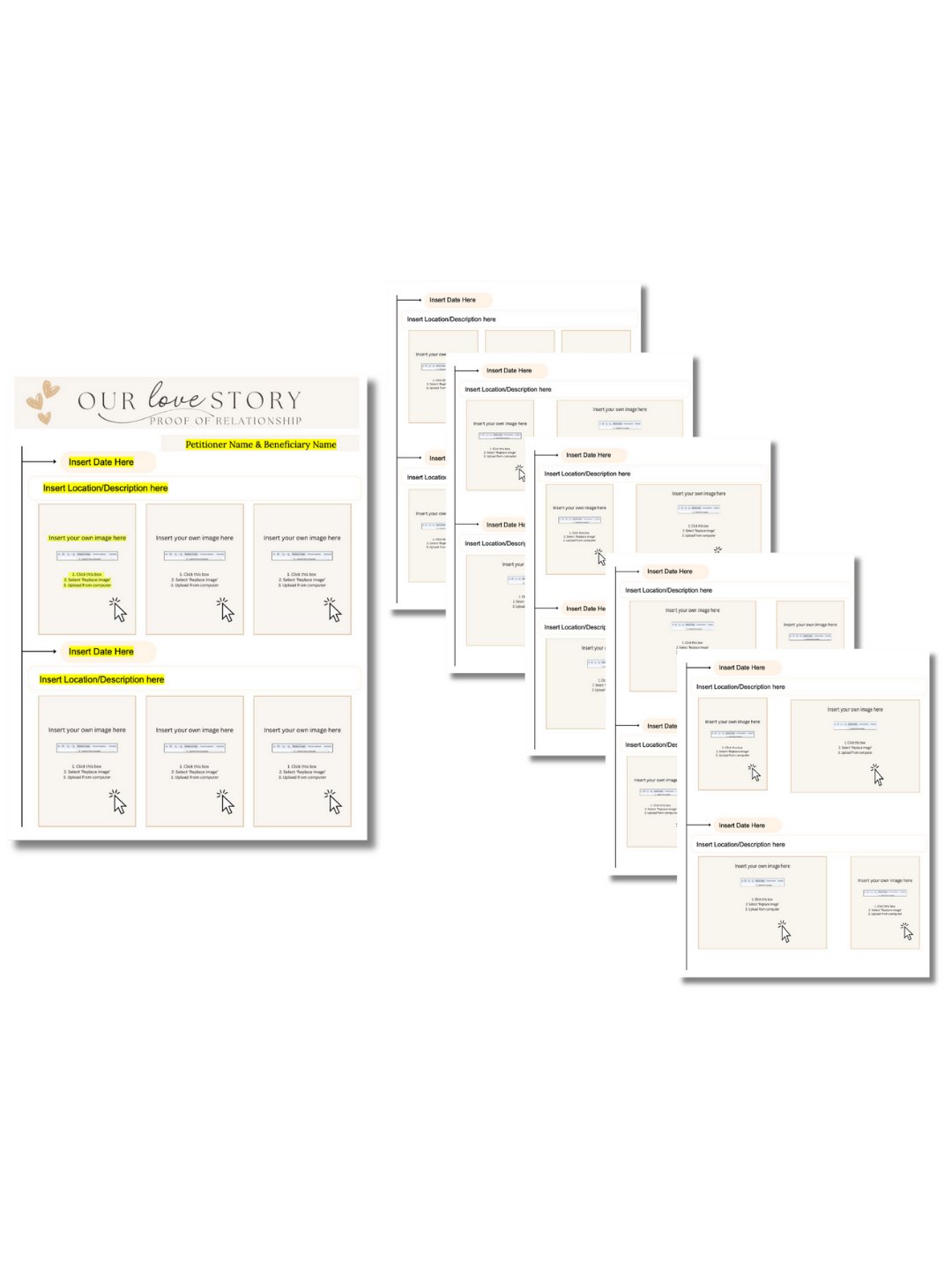 Proof of Relationship Template product image (3)