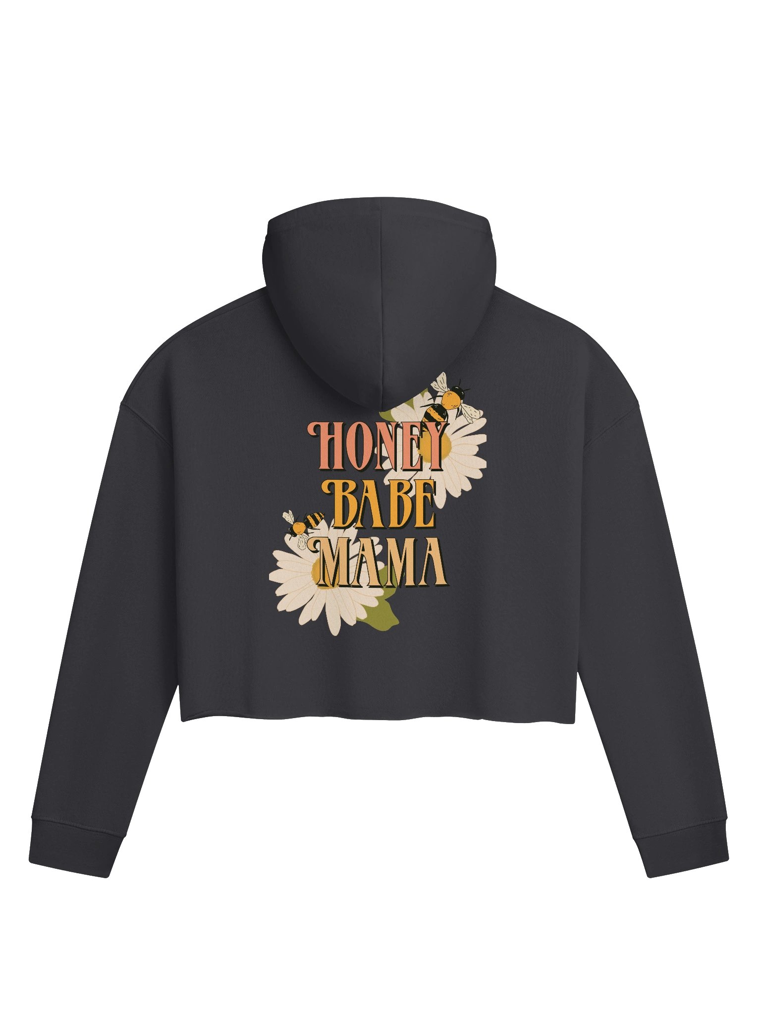Honey Babe Mama Crop Hoodie product image (1)