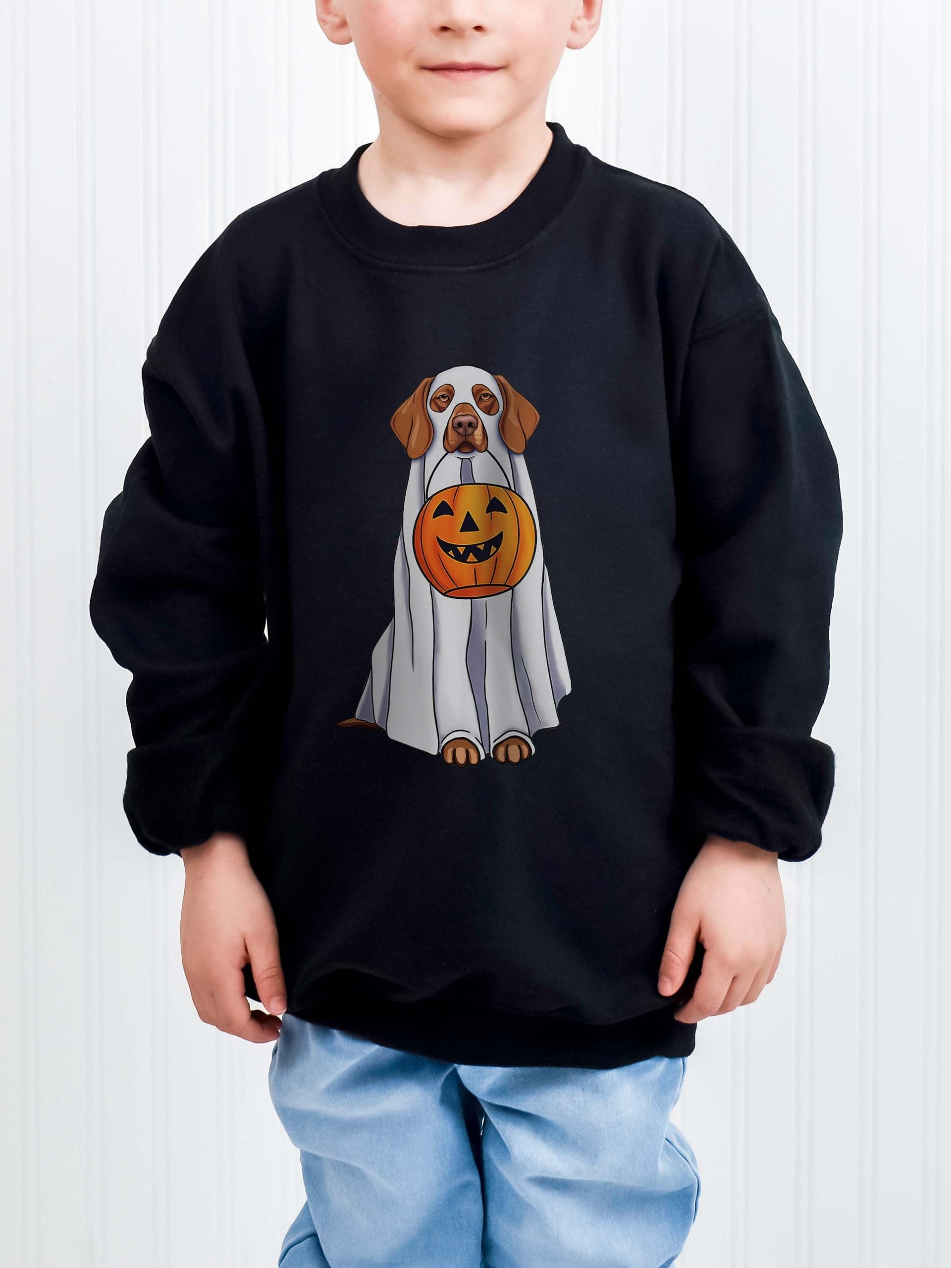 Halloween Vizsla Youth Sweatshirt product image (1)