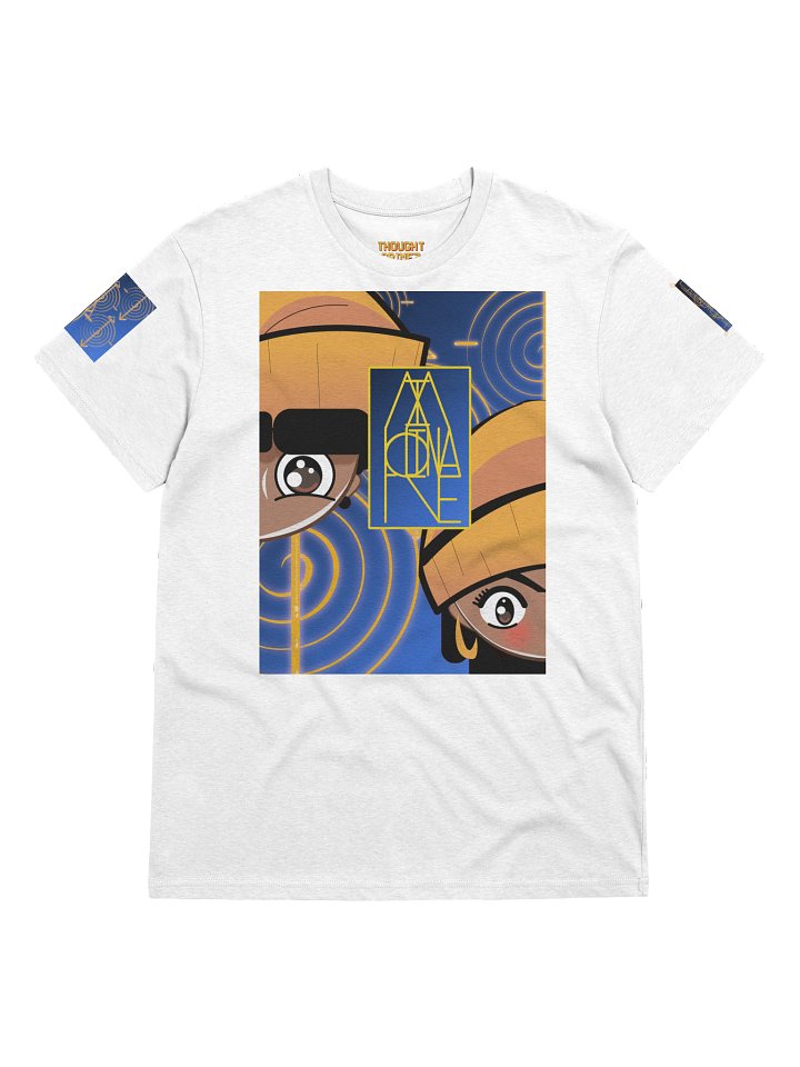 Pixelated Revolution Water Element Organic Tee product image (2)