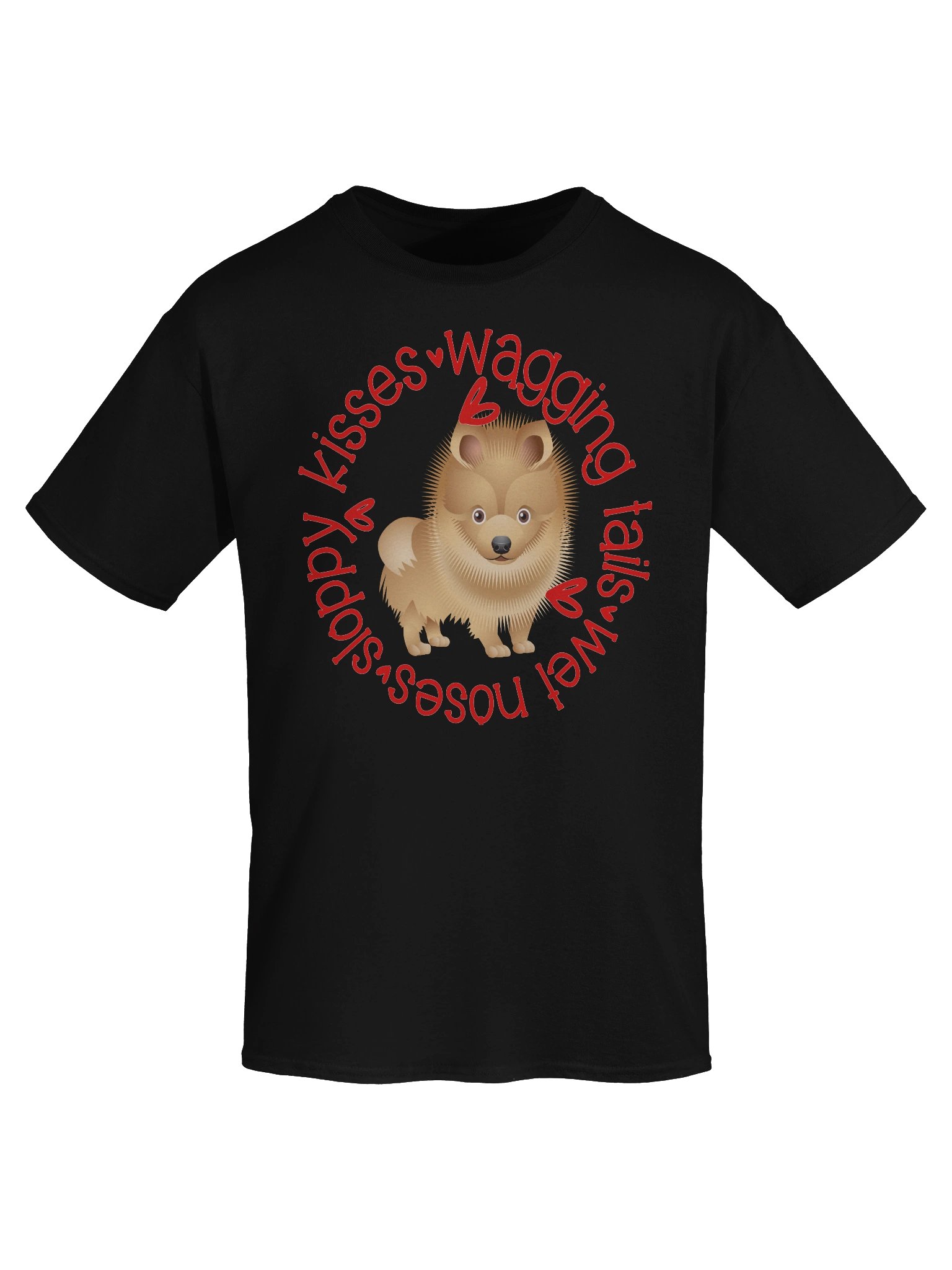 Sloppy Kisses Pomeranian T product image (7)