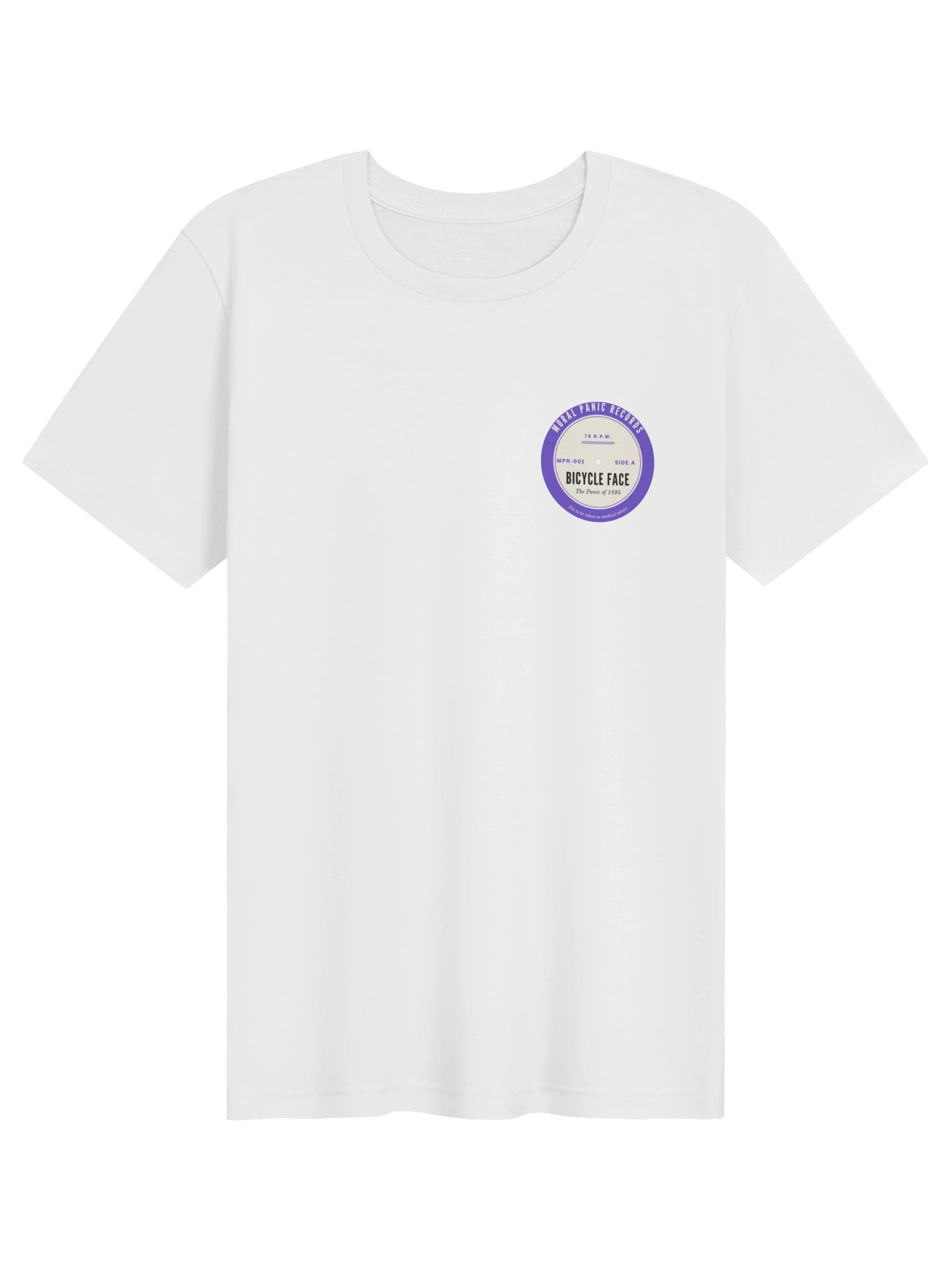 Side A Label Tee (left chest) product image (1)