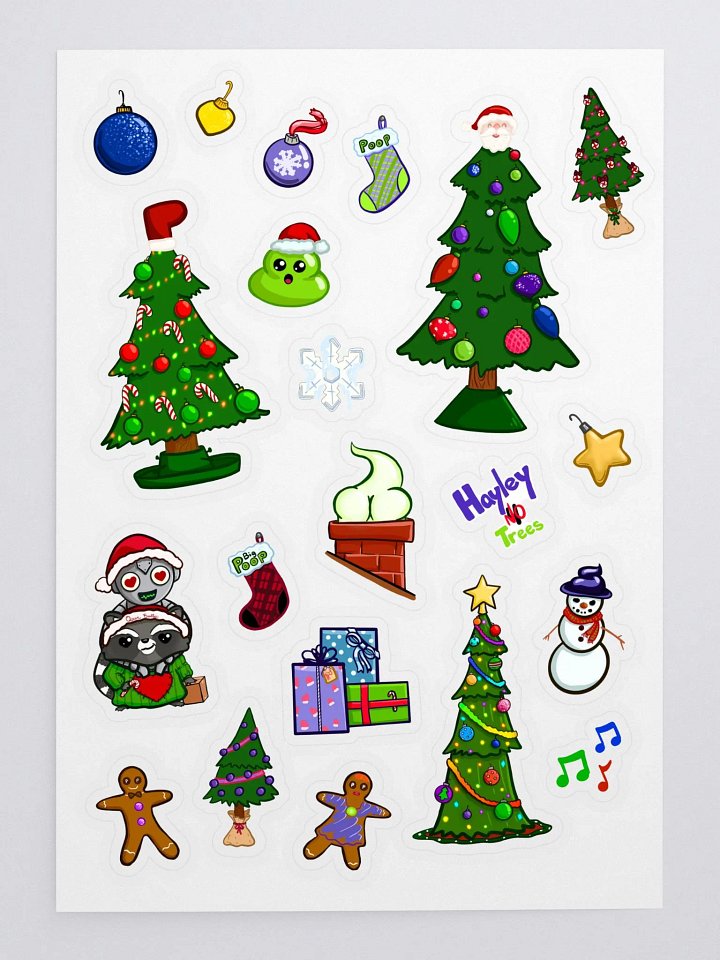 Poop Coven: Tree Time Sticker Sheet product image (1)