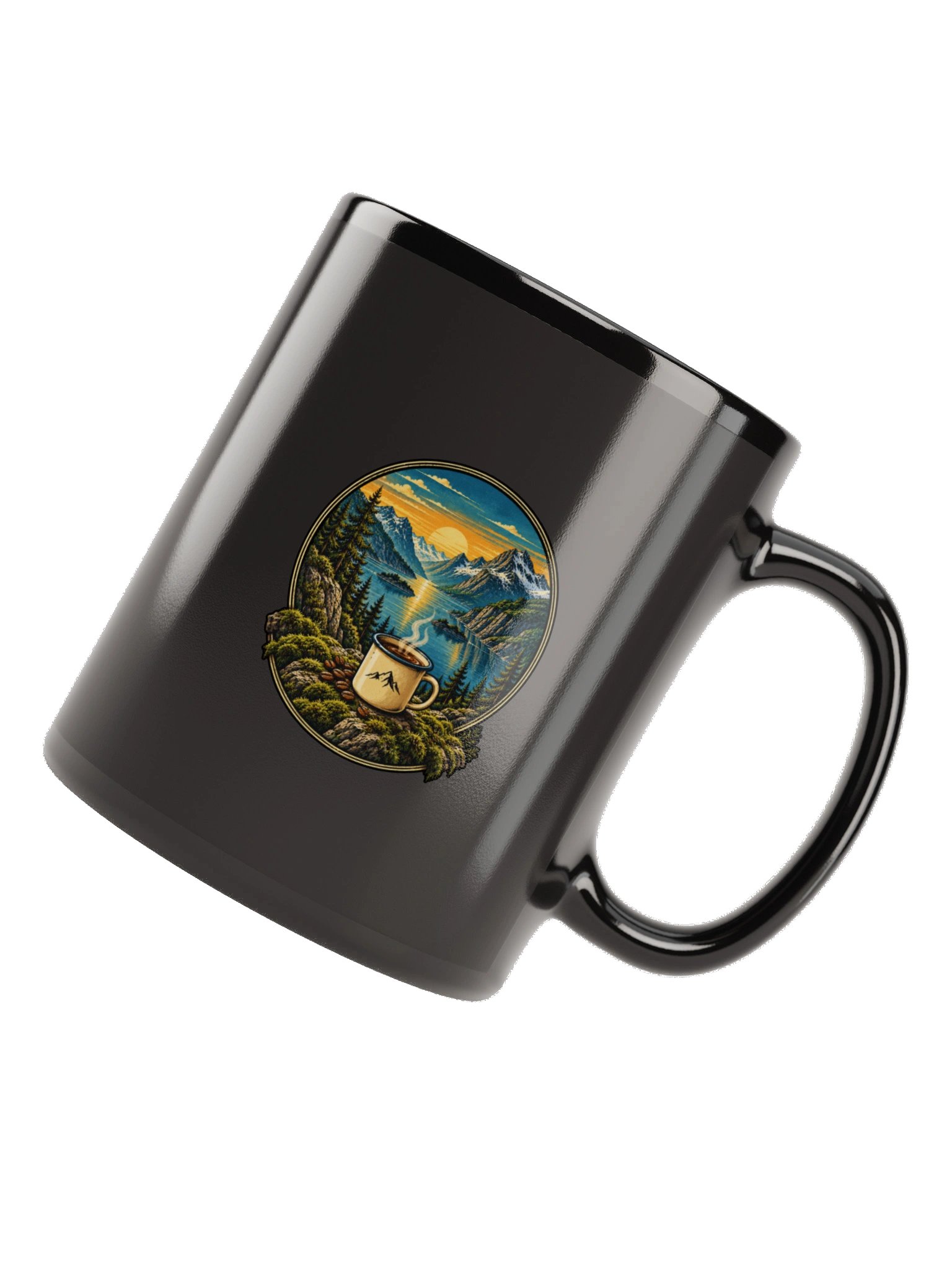 Mountain Lake – Coffee & Wild Escape Mug product image (12)