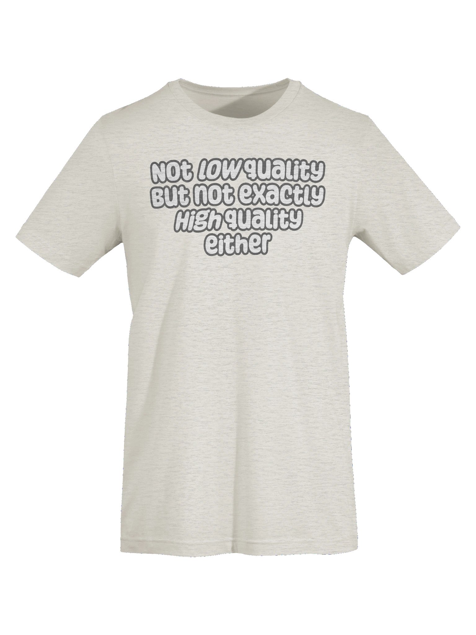 Not Low Quality Unisex T-Shirt - pastel colours product image (7)