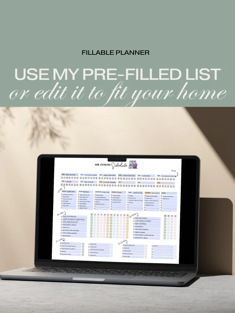 Editable Cleaning Checklist + Detailed Cleaning Checklists product image (3)