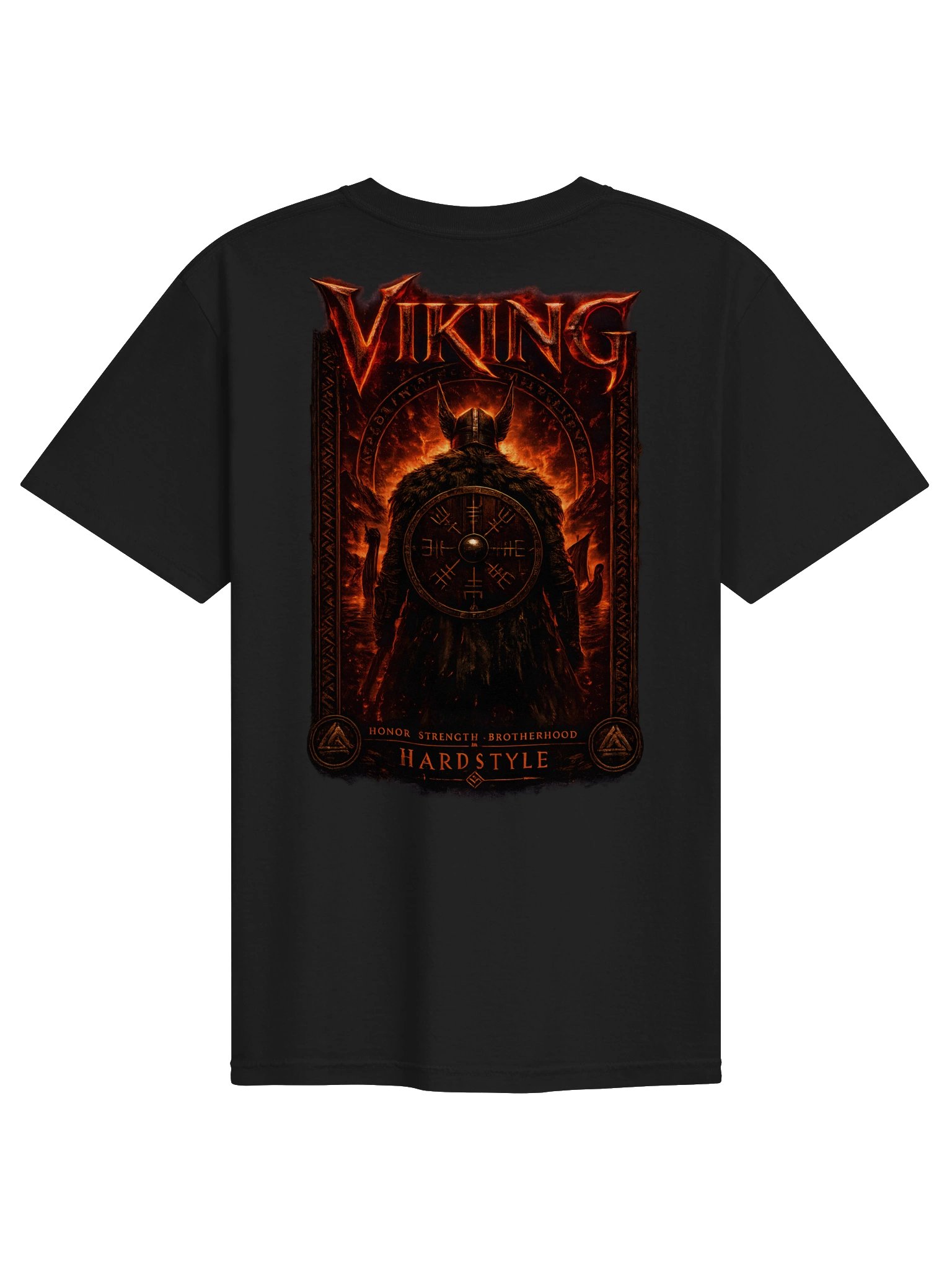 Viking Hardstyle | Forged in Fire | Heavyweight T-Shirt product image (5)