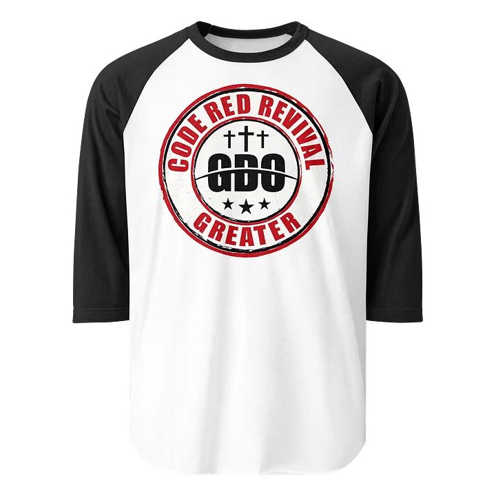 Code Red Greater mid sleeve t-shirt product image (1)