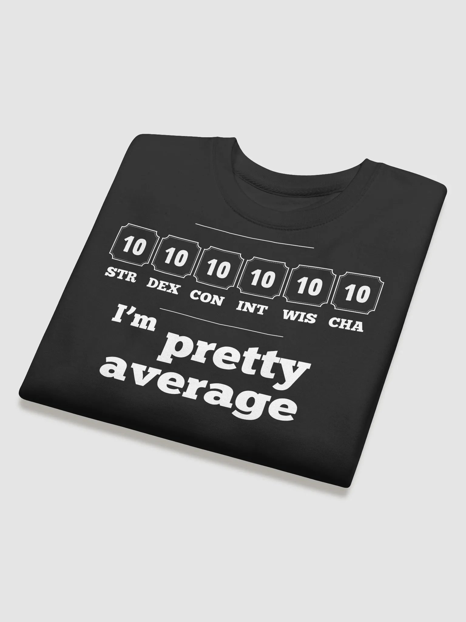 I'm Pretty Average Stats Sweatshirt product image (28)