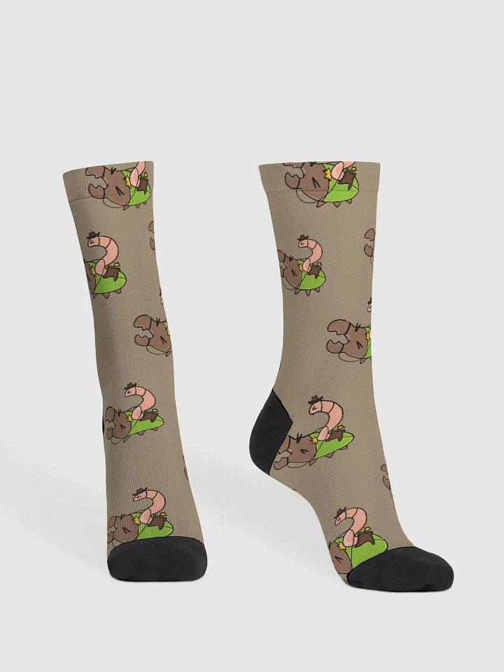 cowboy worm bug socks product image (2)