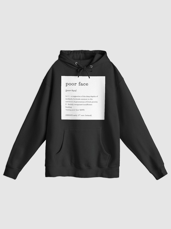 poor face hoodie product image (6)