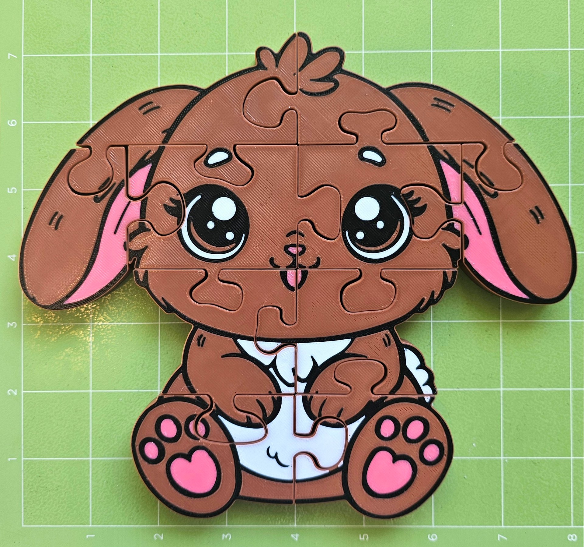 Bunny 3D Printed Jigsaw Puzzle– A Hoppy Adventure in Every Piece! product image (5)