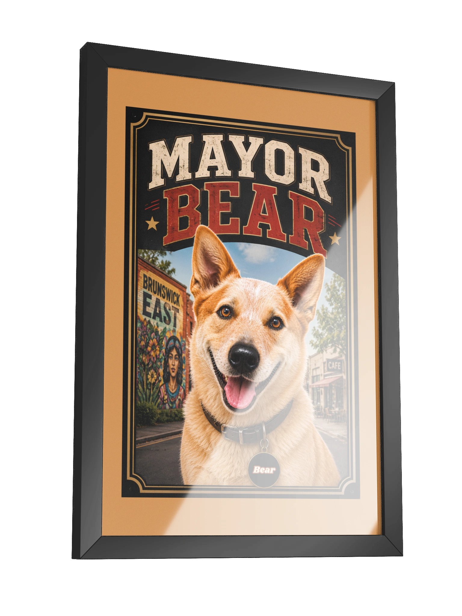 The Mayor Bear Framed Art Print product image (13)
