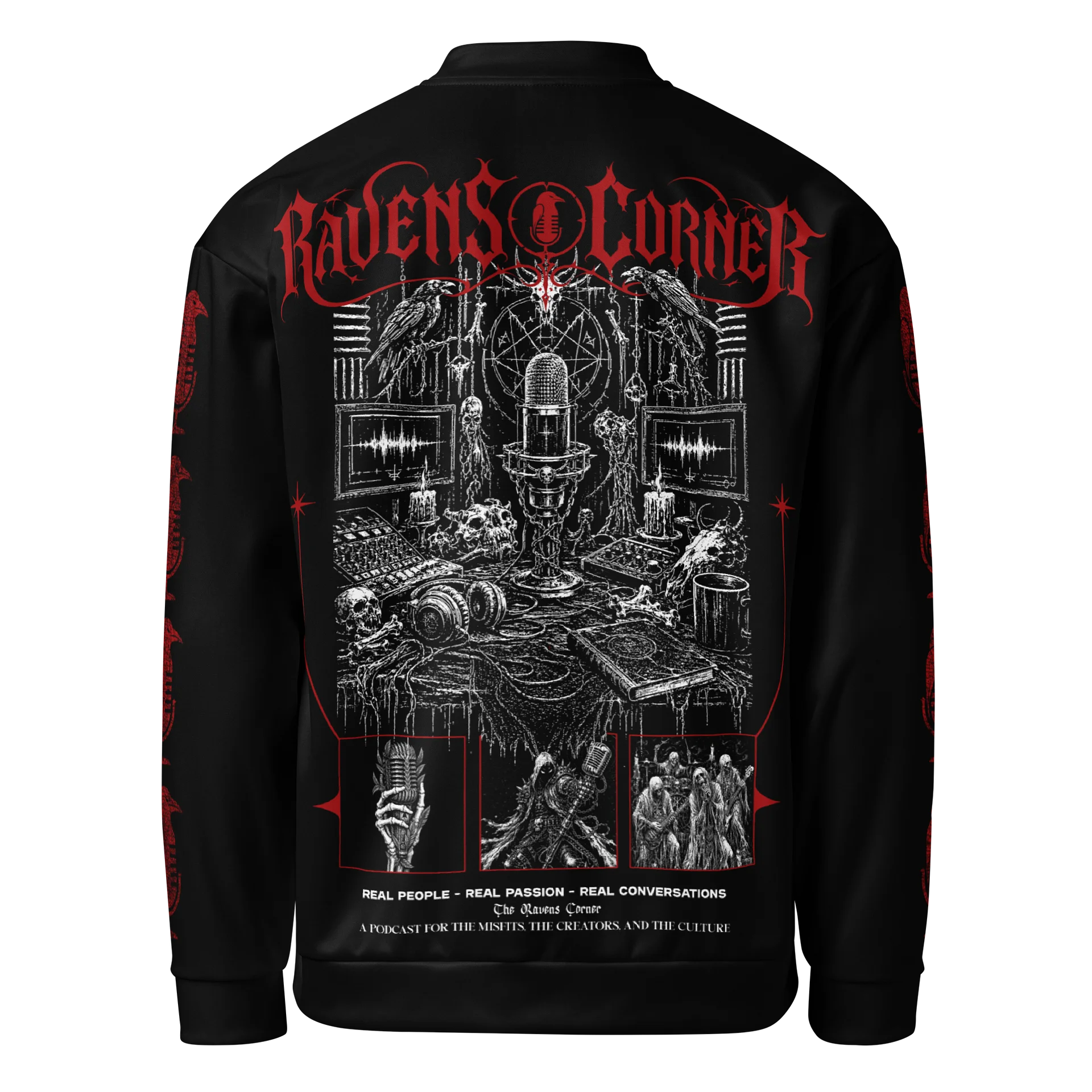 The Ravens Corner Bomber Jacket product image (2)