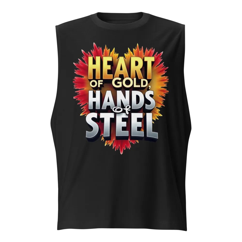 Heart of Gold Muscle Tank product image (1)