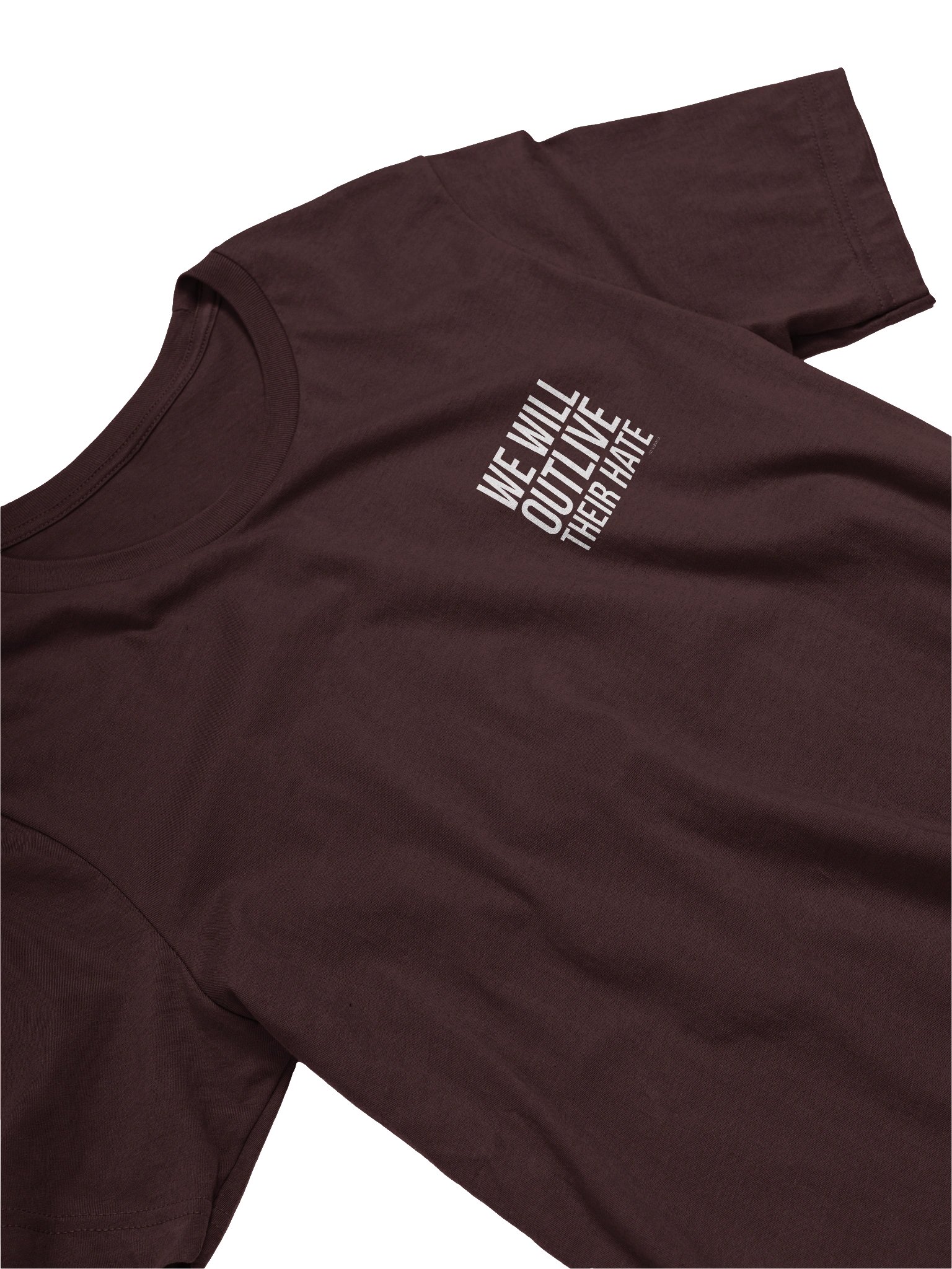 FUTILE DEVICE: WE WILL OUTLIVE THEIR HATE (FRONT AND BACK TEE) product image (21)