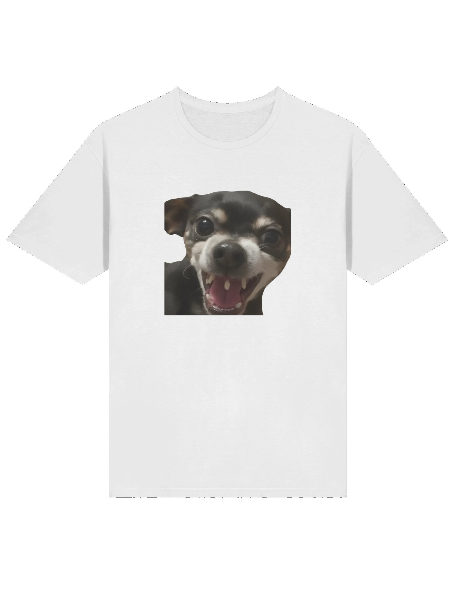 Black laughing Meme Dog! T-Shirt product image (3)