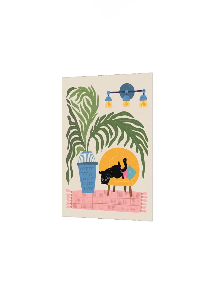 Lazy Afternoon Cat Poster product image (12)