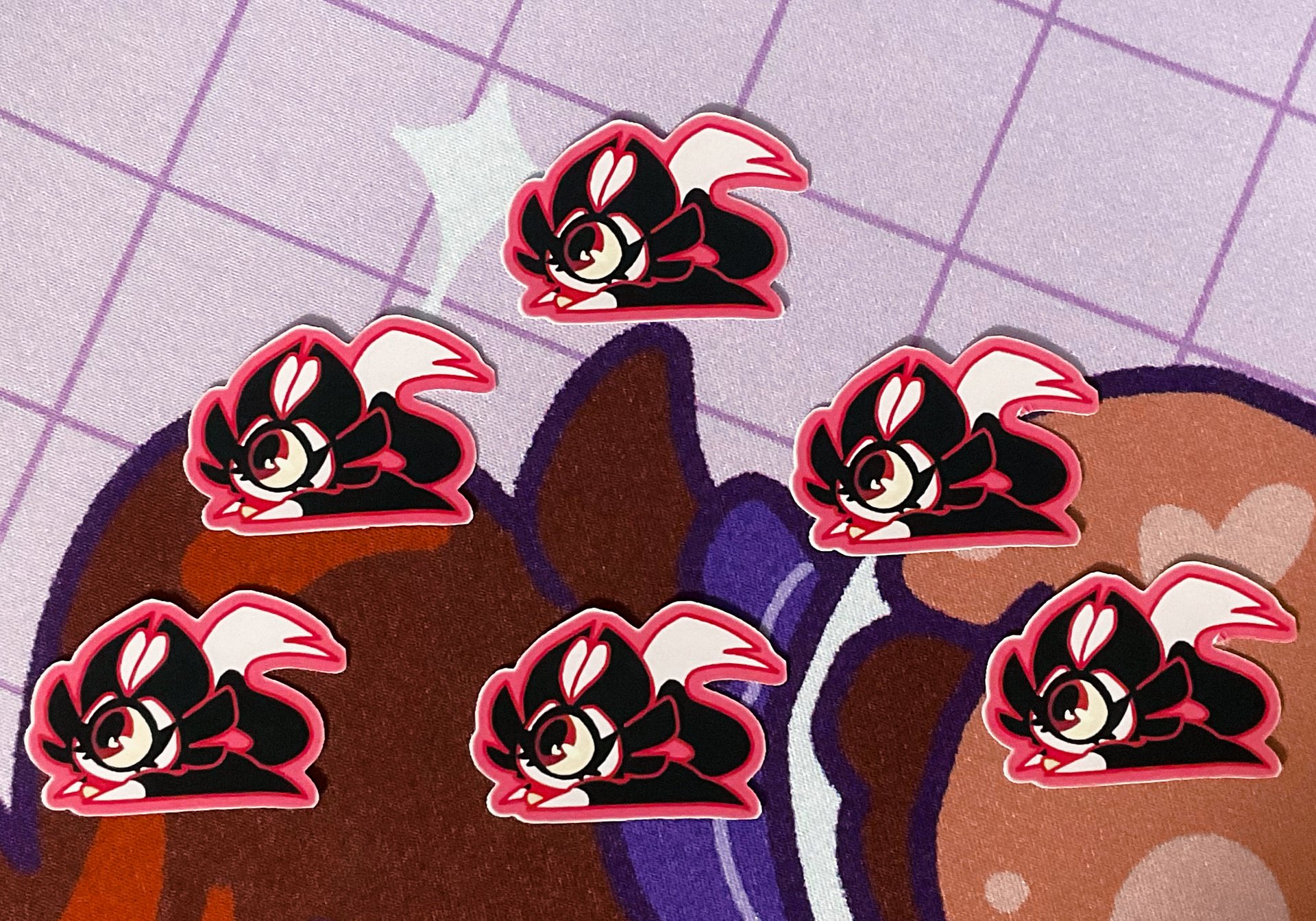 laying keekee sticker! product image (2)