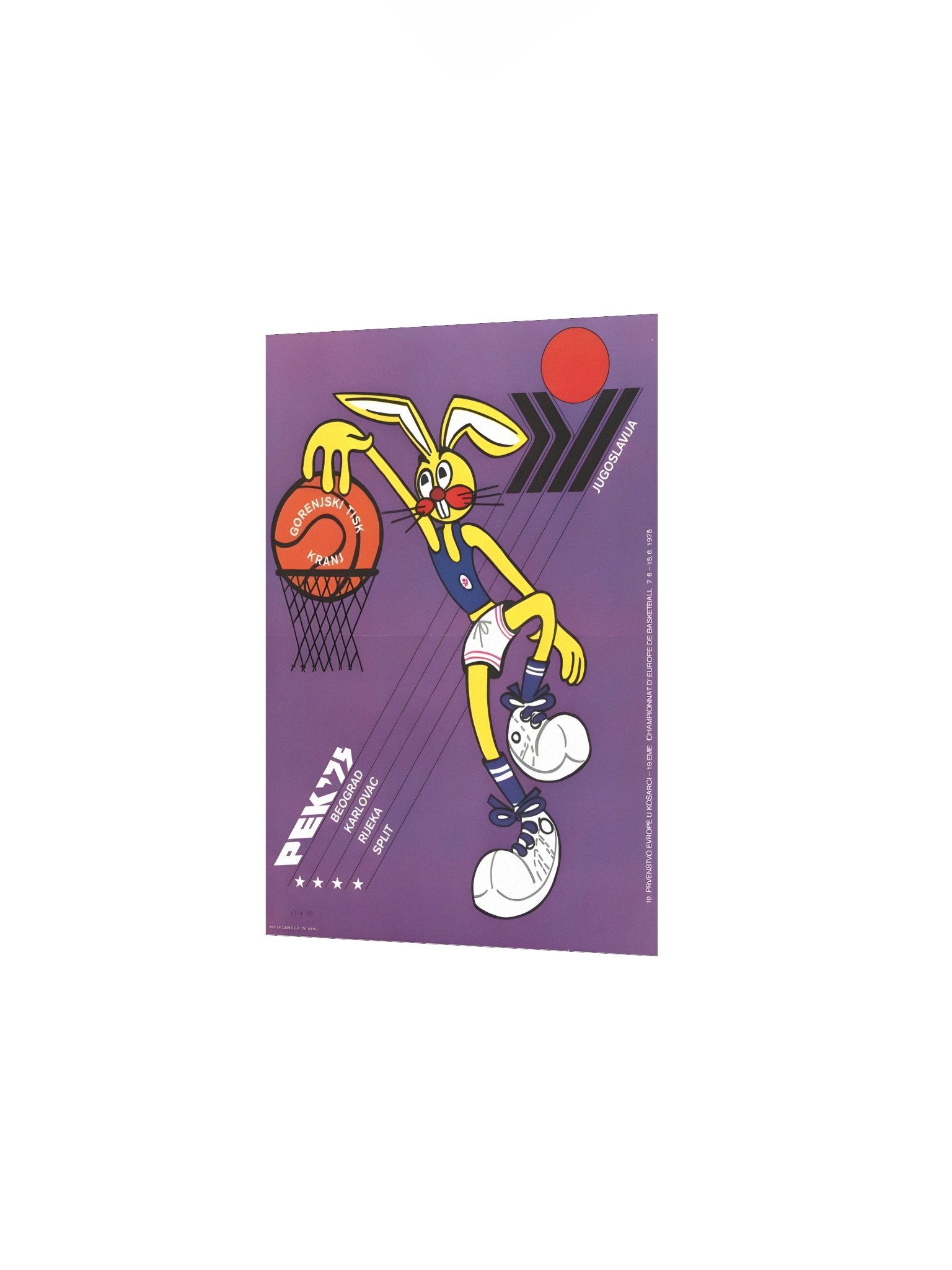 EUROBASKET 1975 POSTER product image (6)