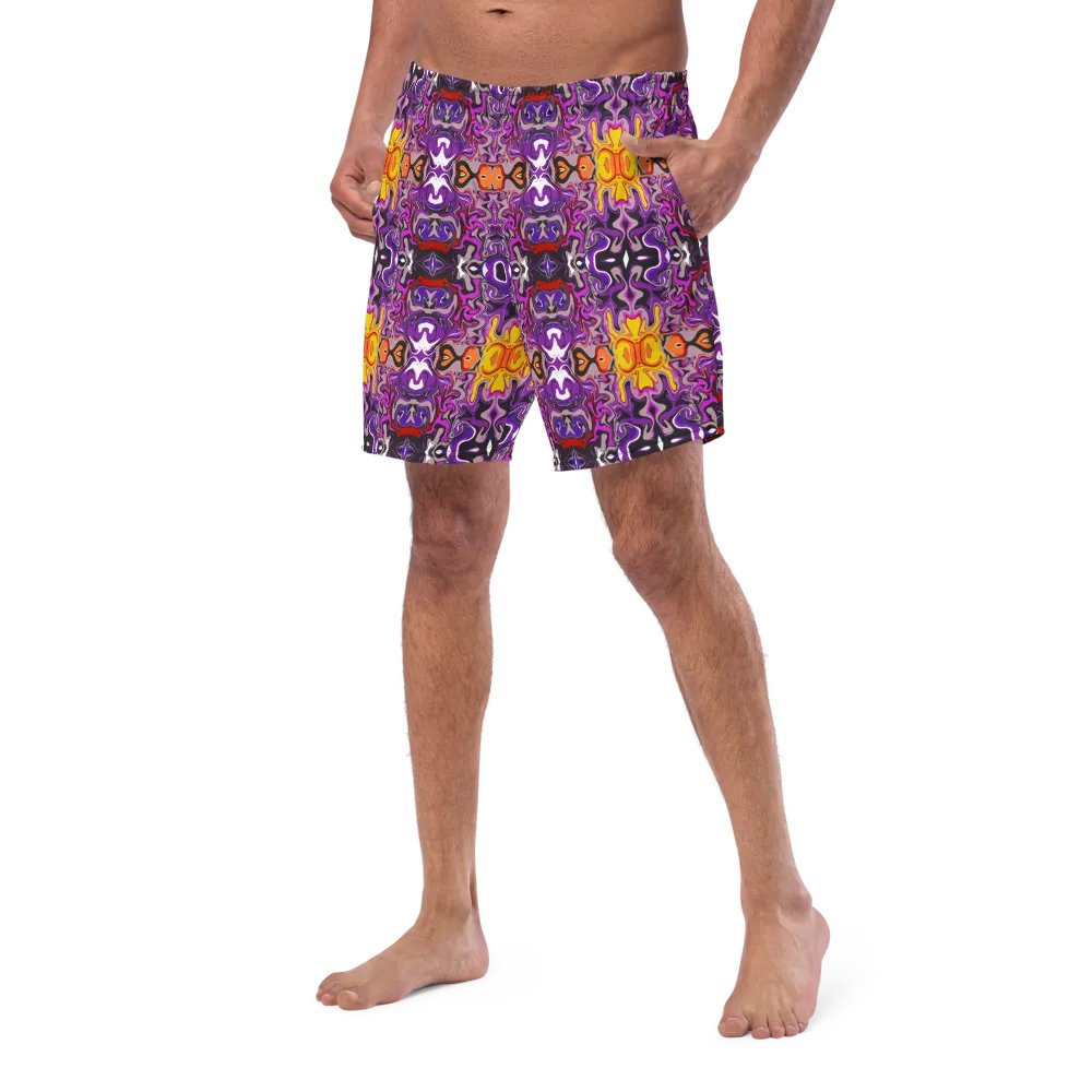African Inspired Symmetry Design Swim Trunks product image (9)