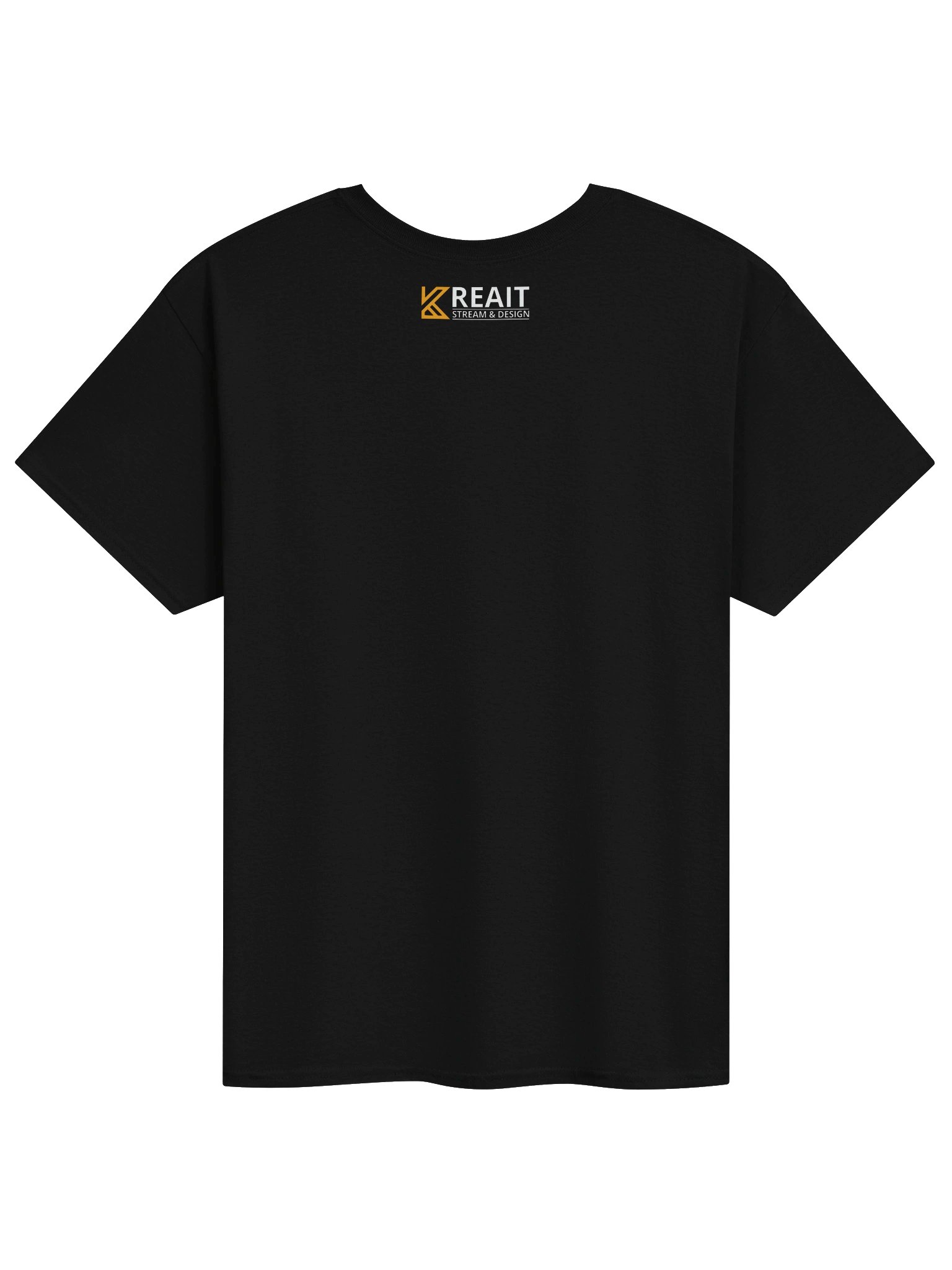 KreaiTive Glitches white print t-shirt product image (32)