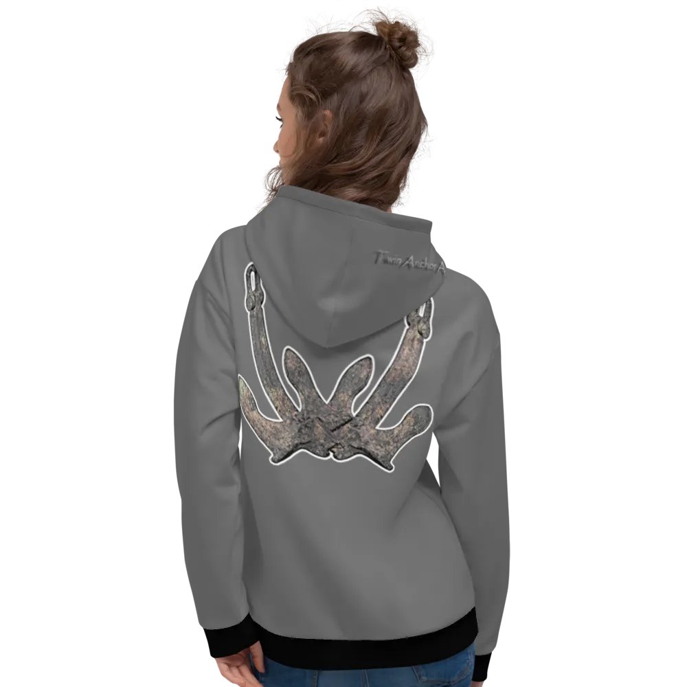 2 Anchor (Gray) – Performance Marine Wear | Twin Anchor Apparel North Current Line product image (10)