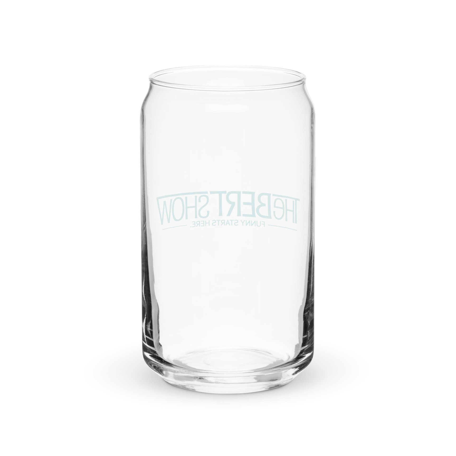 Bert Show Logo Can Glass product image (6)