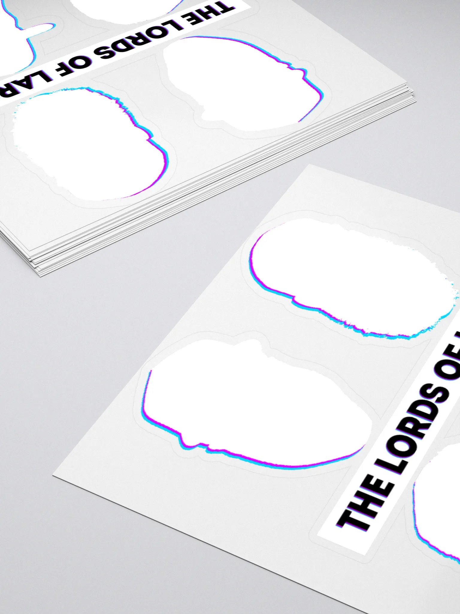 The Lords of Large Sticker white product image (4)