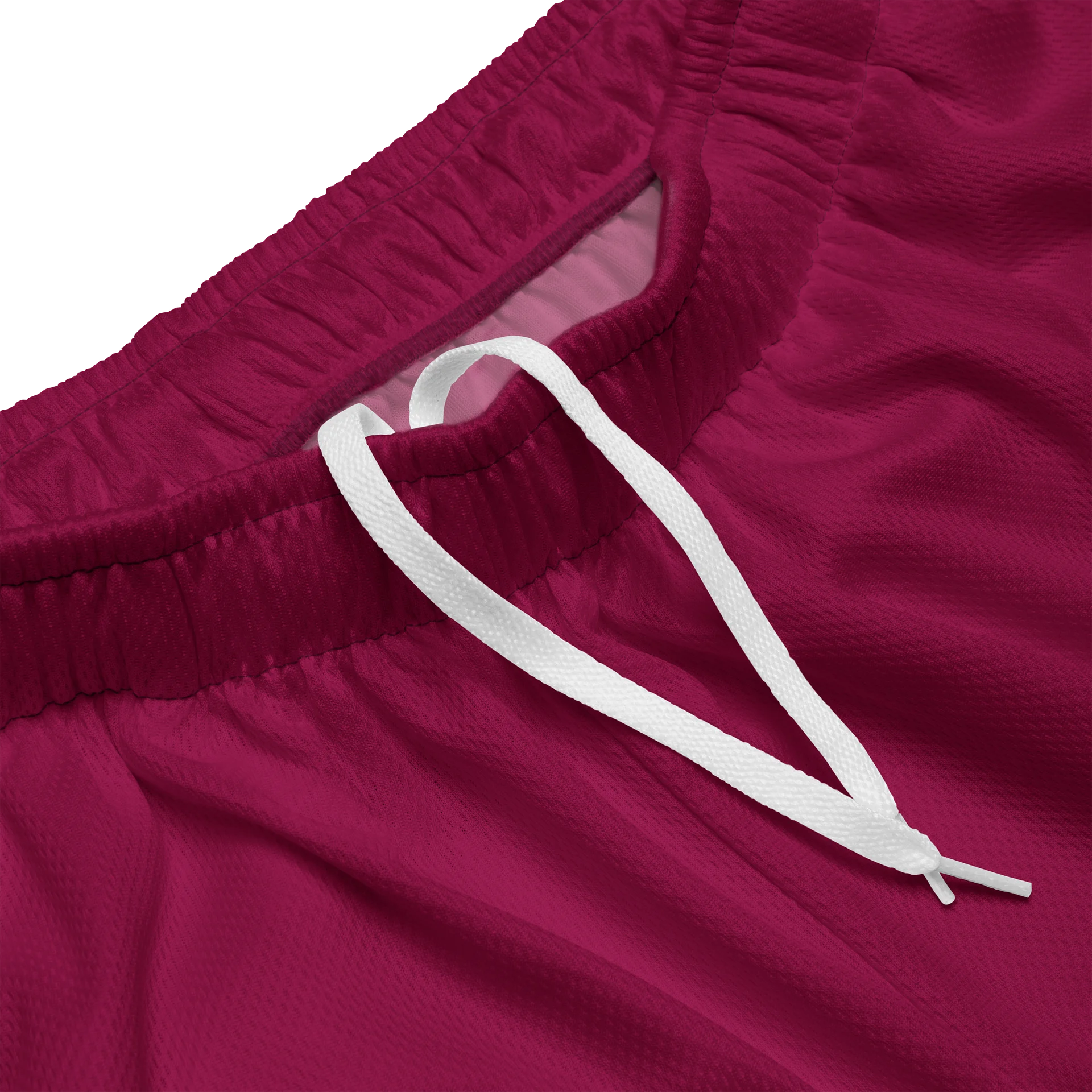 His House Mens Performance Mesh Shorts - Maroon product image (4)