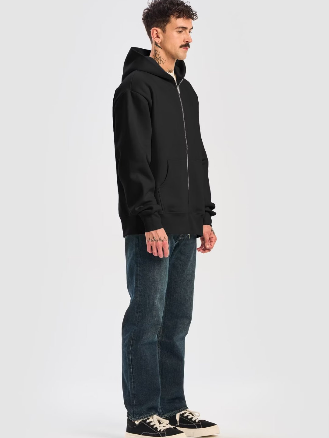 GUILLOVELO STEALTH HEAVYWEIGHT ZIP HOODIE product image (3)