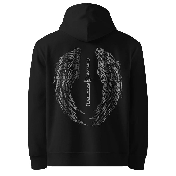 Letter Wings Premium Organic Hoodie product image (1)