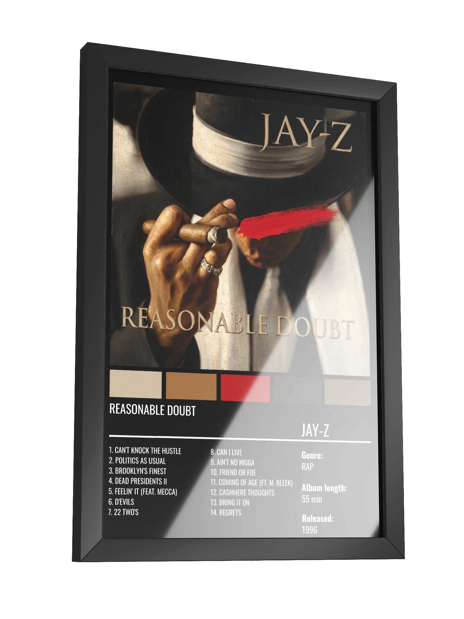 REASONABLE DOUBT "BLACK" product image (3)