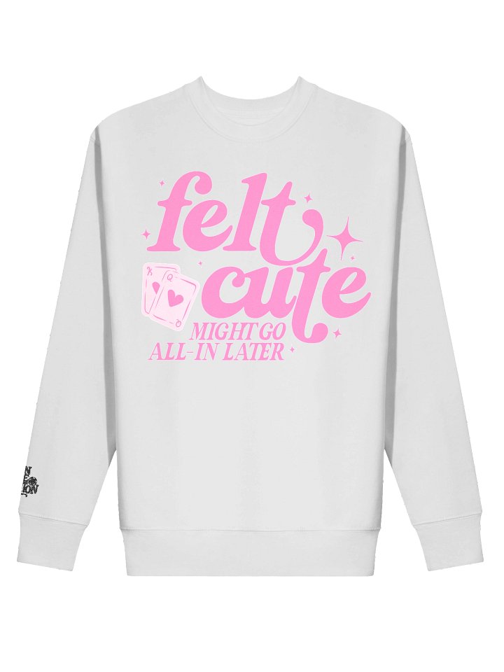 Felt Cute Sweatshirt product image (2)