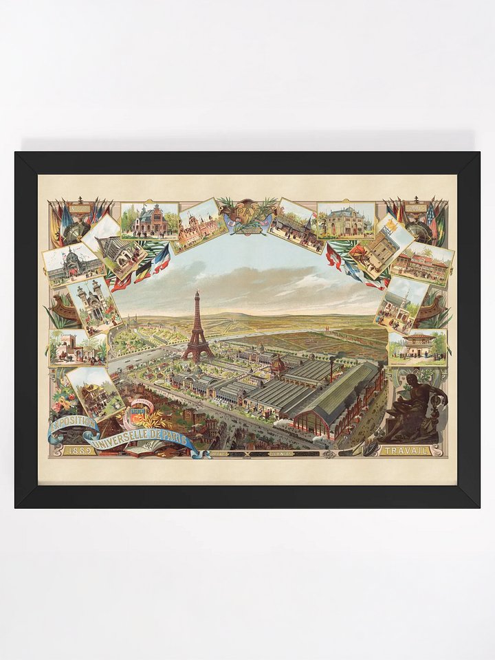 Paris 1889 (Framed Poster Print) product image (1)