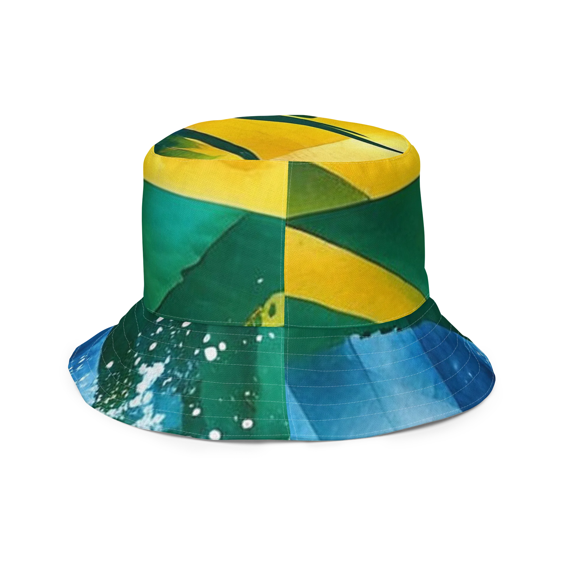 St. Vincent and the Grenadines - Abstract Diplomat Print | Reversible Bucket Hat product image (5)