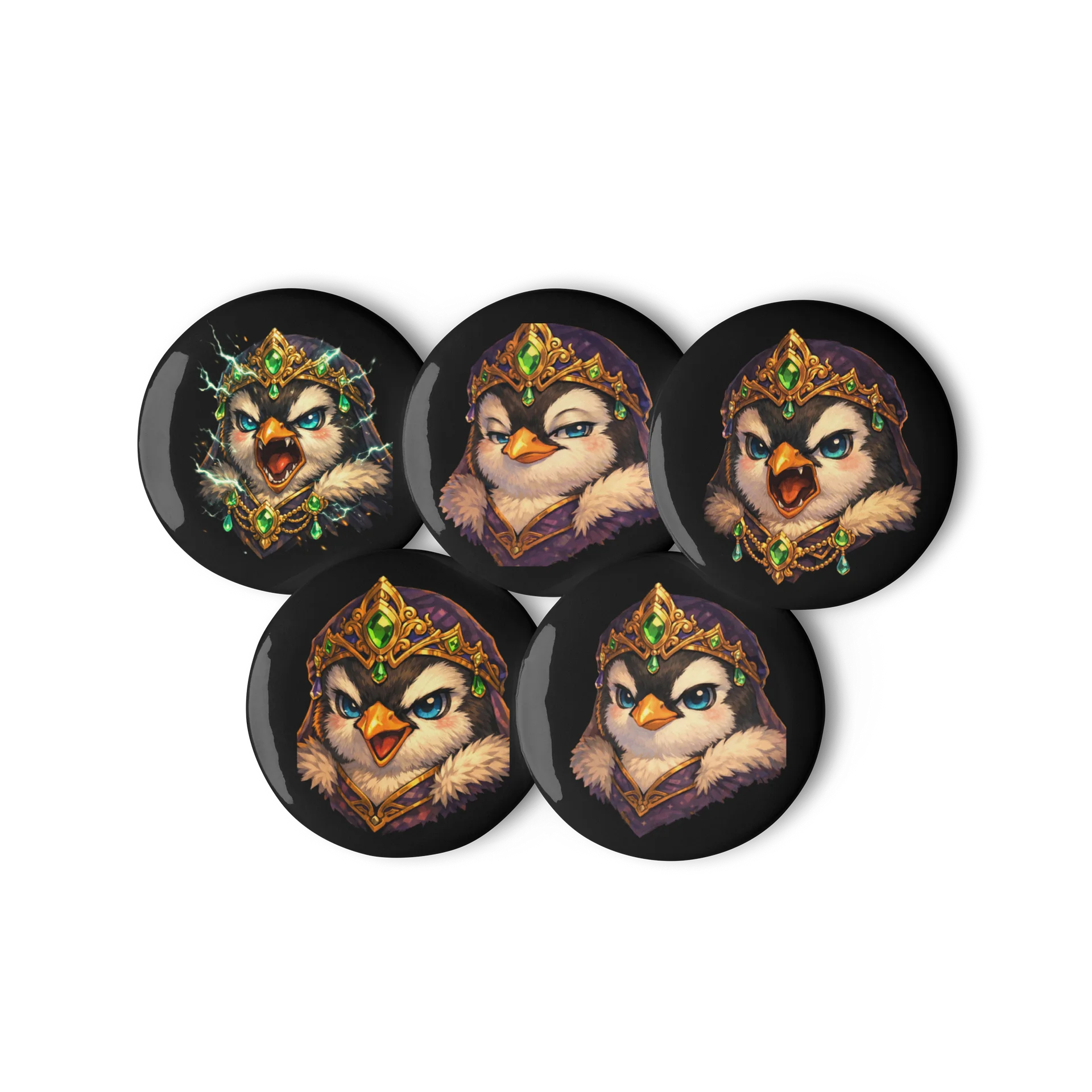 Kingdoms royal advisor Pin Buttons Set product image (2)